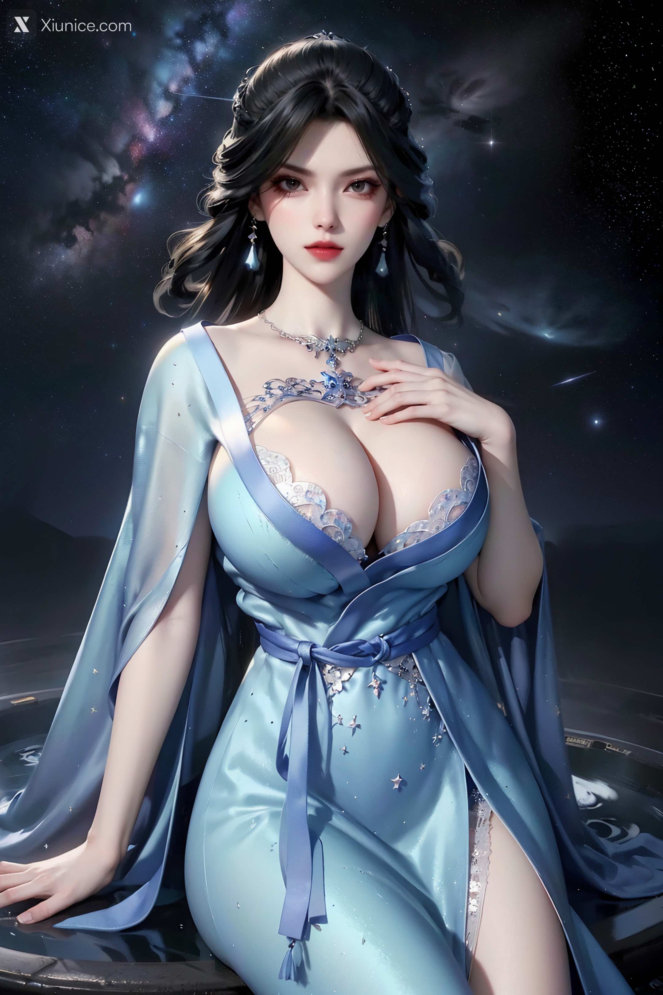 AI Girl Xiunice.com 太一剑仙传 蓝雨蝶 蓝雨蝶 巨乳 39