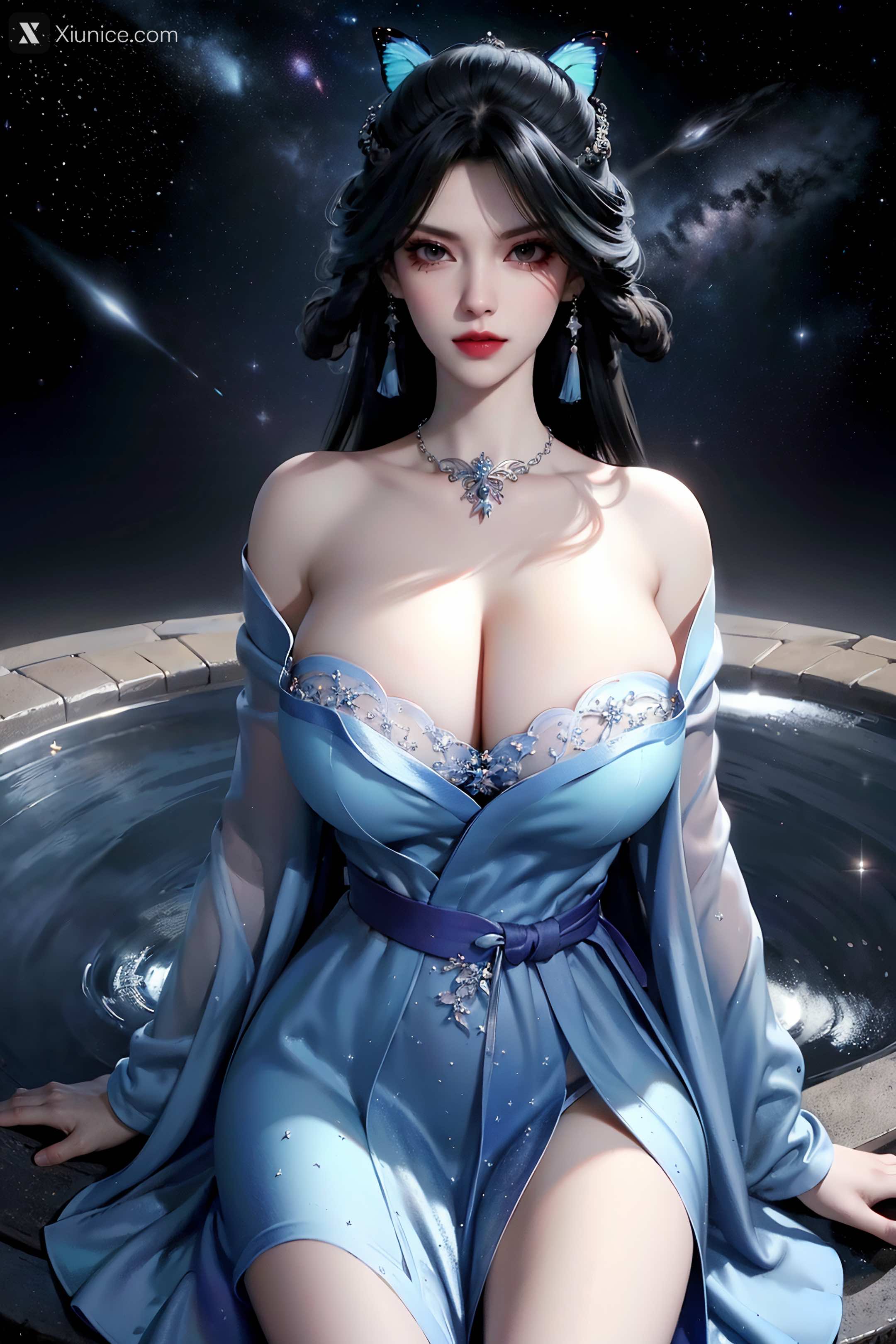 AI Girl Xiunice.com 太一剑仙传 蓝雨蝶 蓝雨蝶 巨乳 40