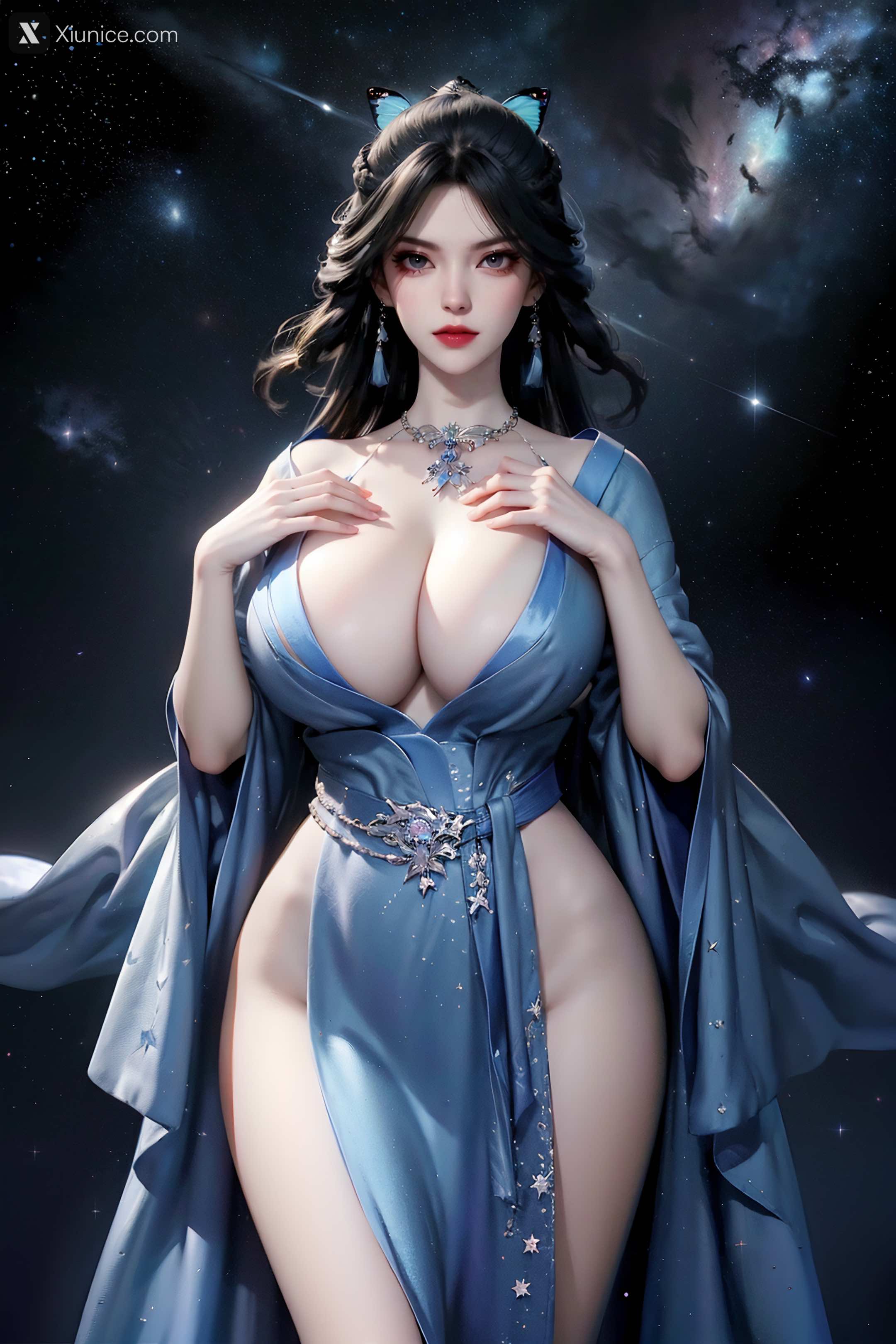 AI Girl Xiunice.com 太一剑仙传 蓝雨蝶 蓝雨蝶 巨乳 5