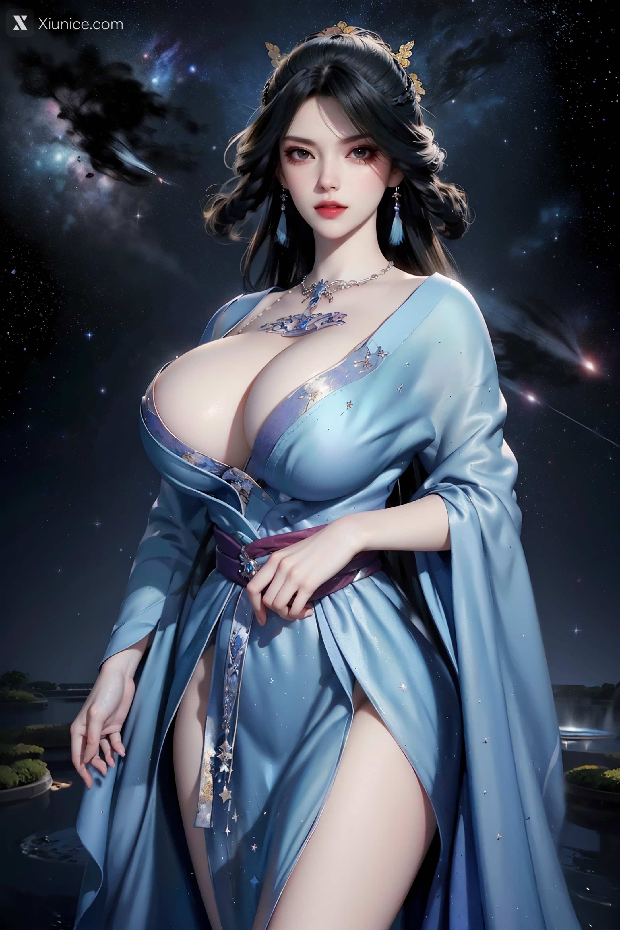 AI Girl Xiunice.com 太一剑仙传 蓝雨蝶 蓝雨蝶 巨乳 7