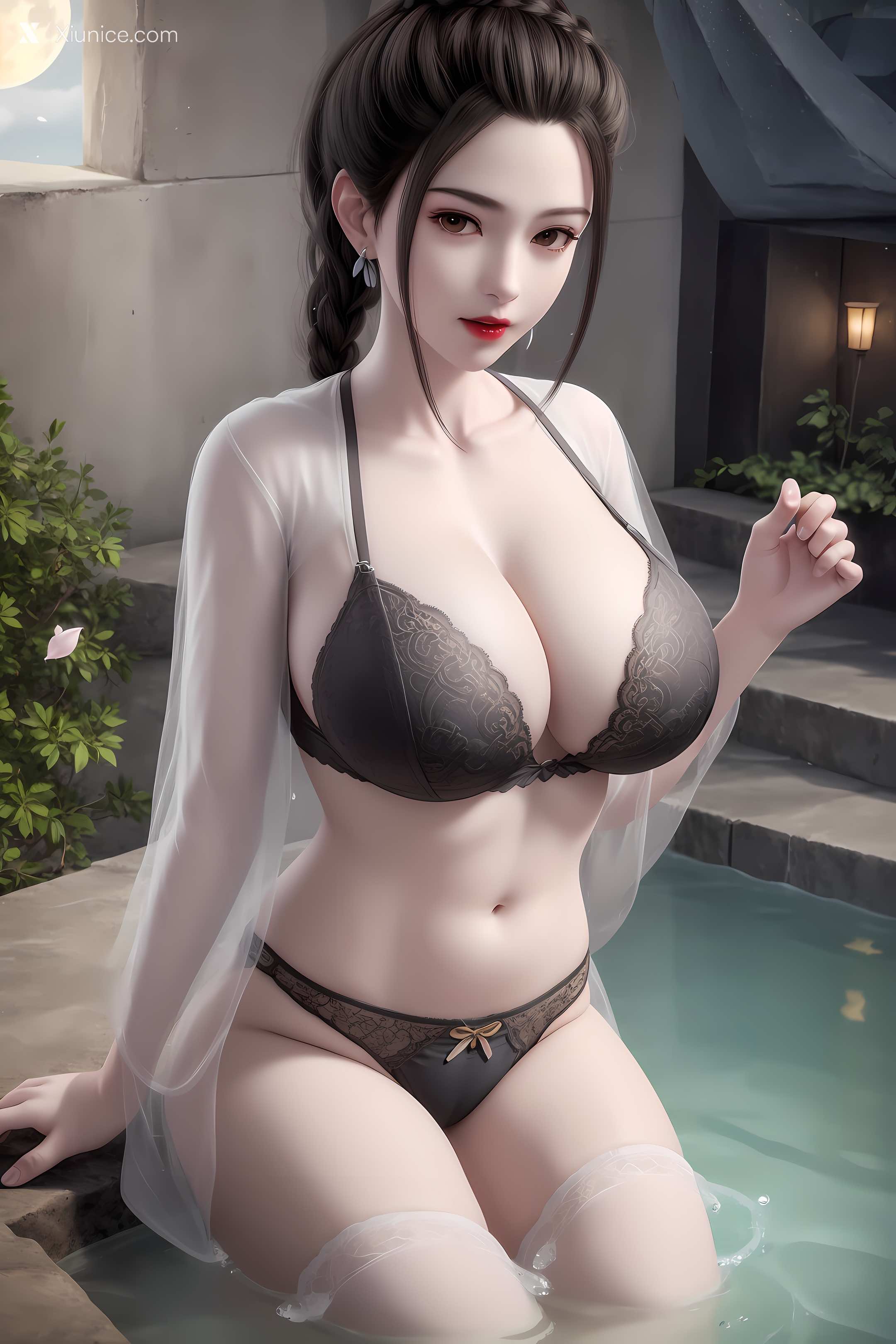 AI Girl Xiunice.com 妖神记 龙羽音 应月茹 应月茹1 大胸 1