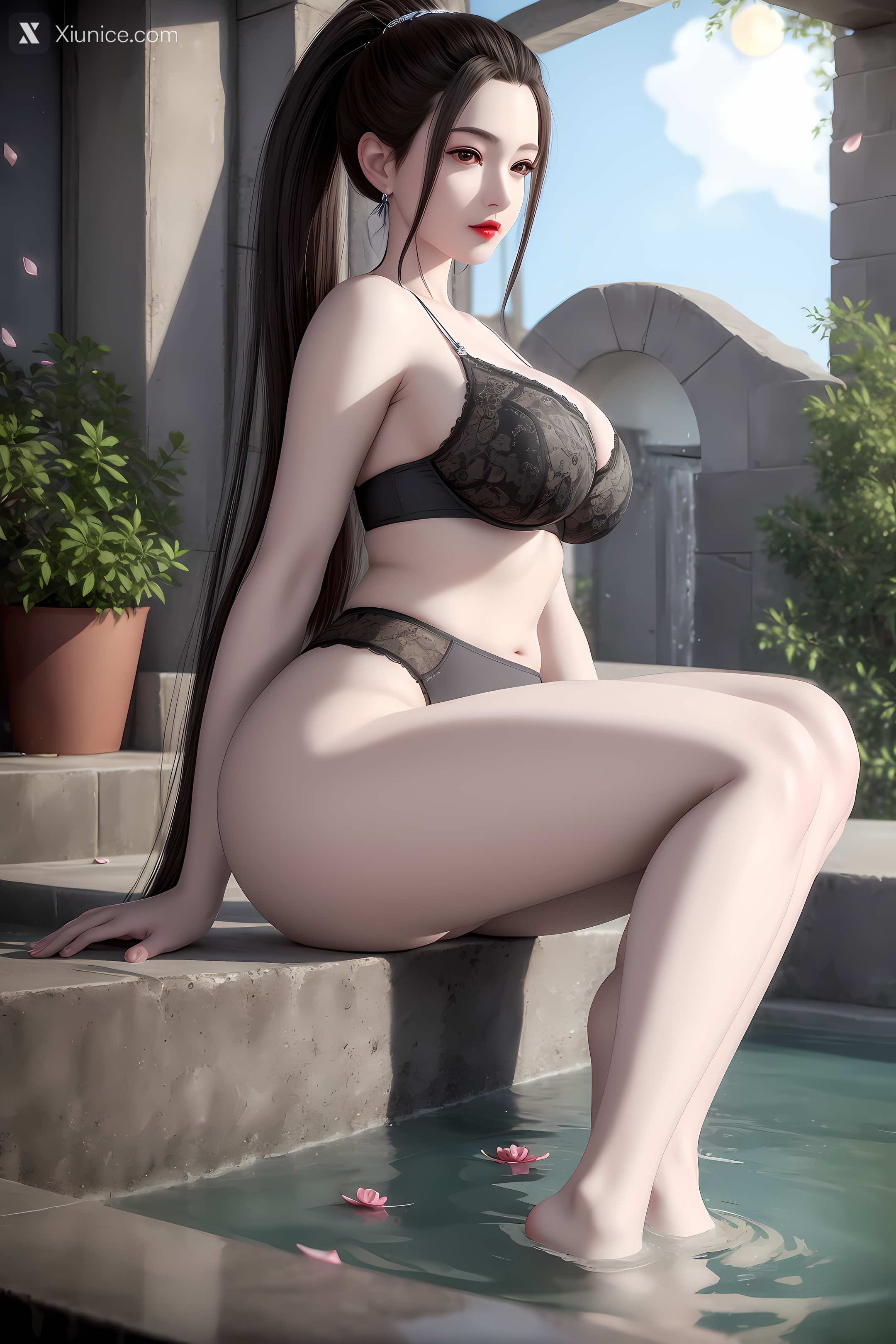 AI Girl Xiunice.com 妖神记 龙羽音 应月茹 应月茹1 大胸 13