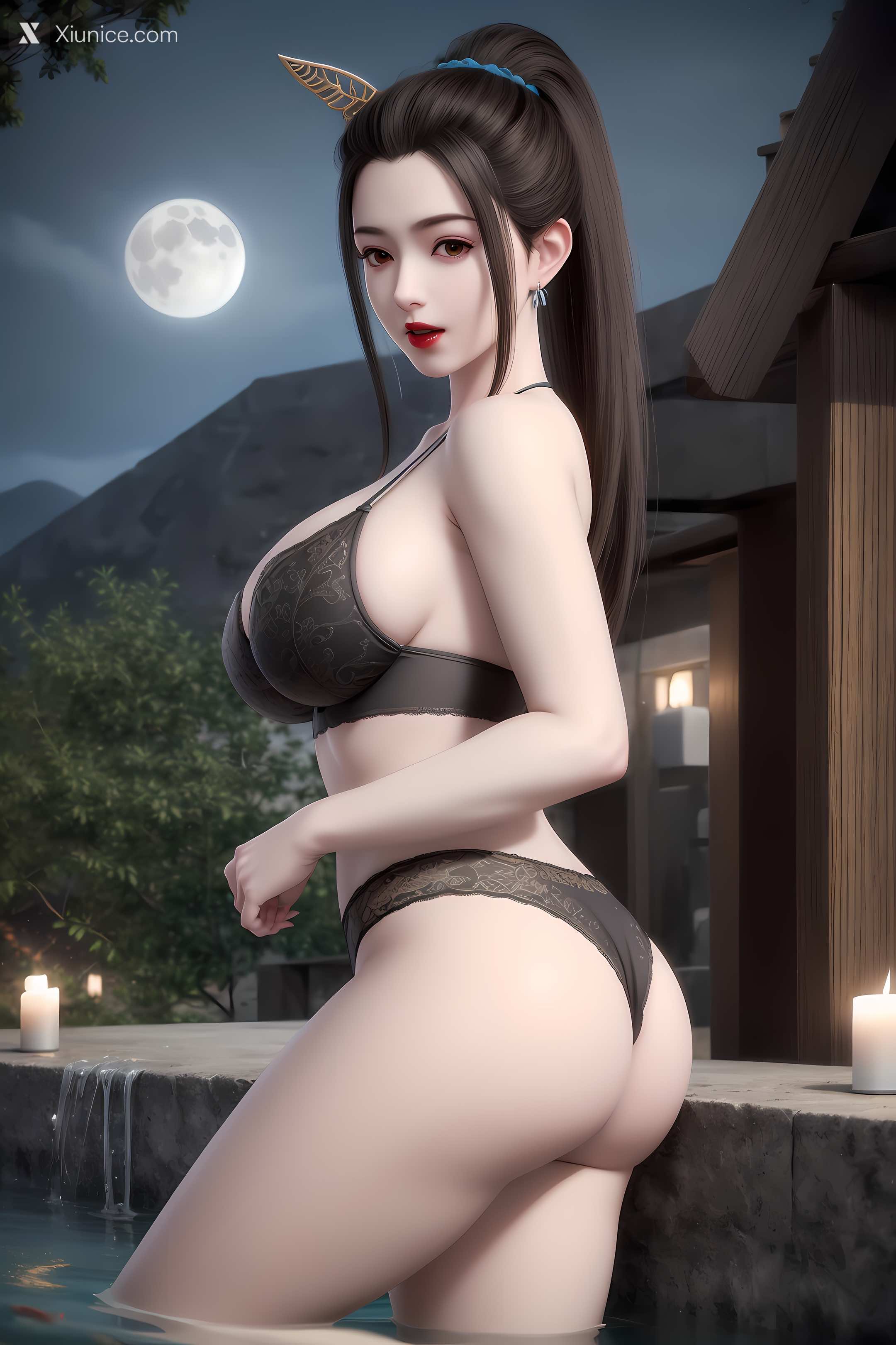 AI Girl Xiunice.com 妖神记 龙羽音 应月茹 应月茹1 大胸 23