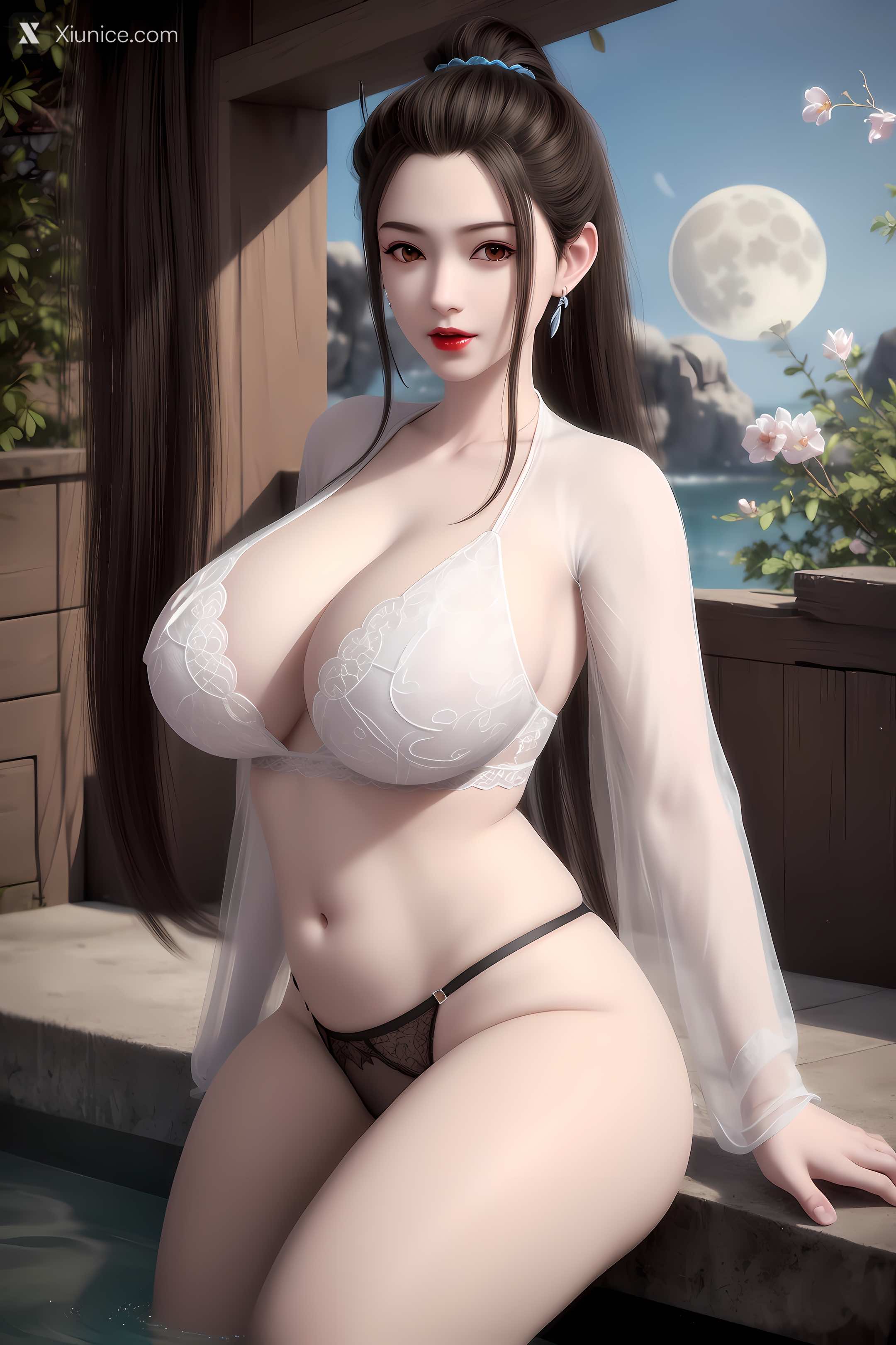 AI Girl Xiunice.com 妖神记 龙羽音 应月茹 应月茹1 大胸 34