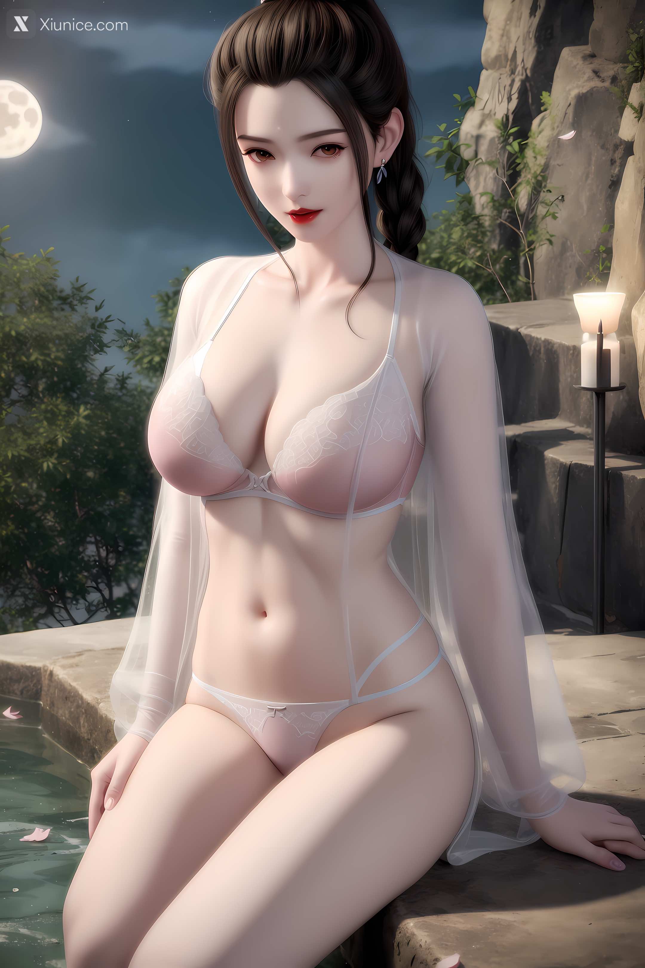 AI Girl Xiunice.com 妖神记 龙羽音 应月茹 应月茹1 大胸 42