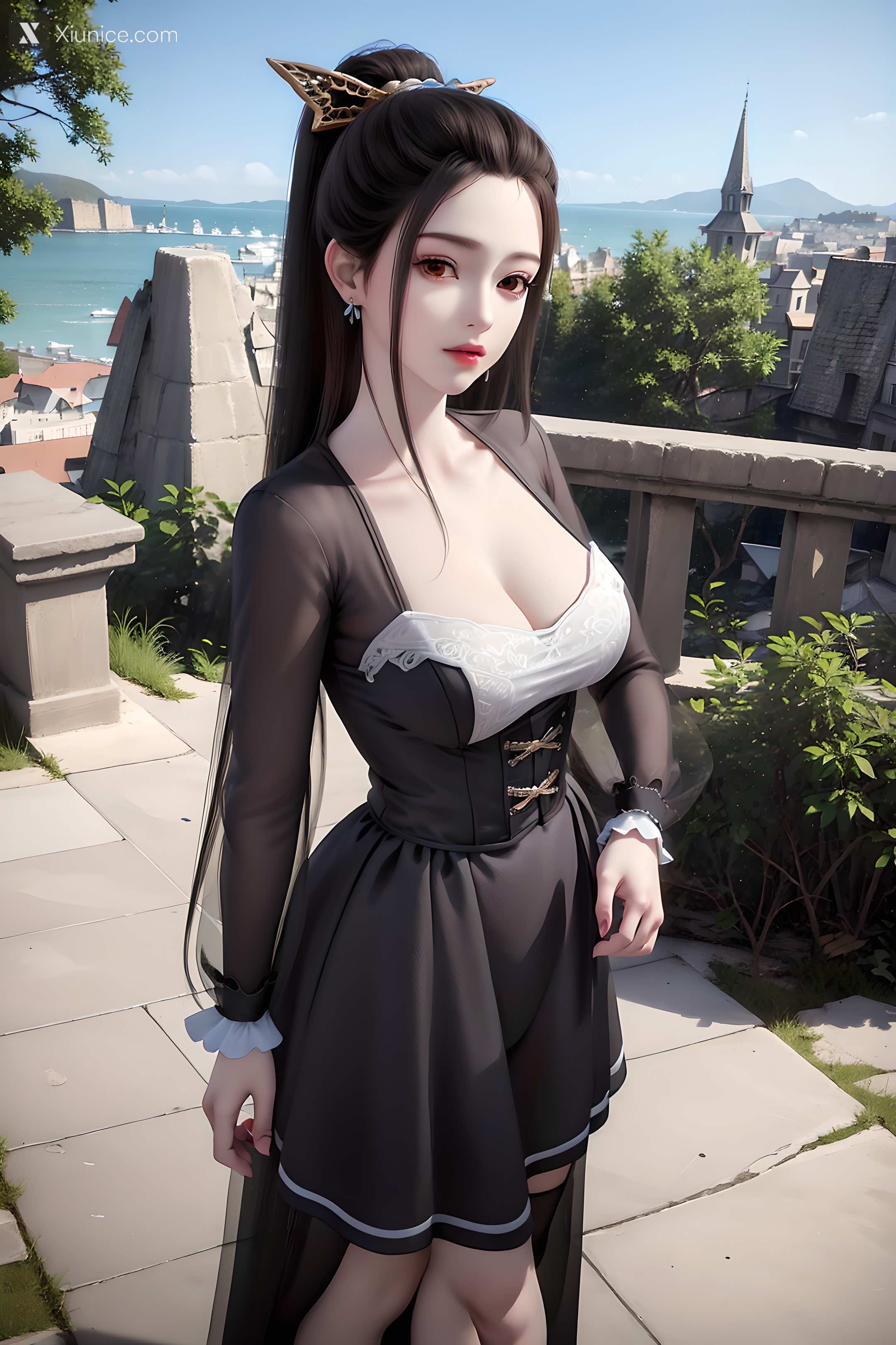 AI Girl Xiunice.com 妖神记 龙羽音 应月茹 应月茹3 户外 25