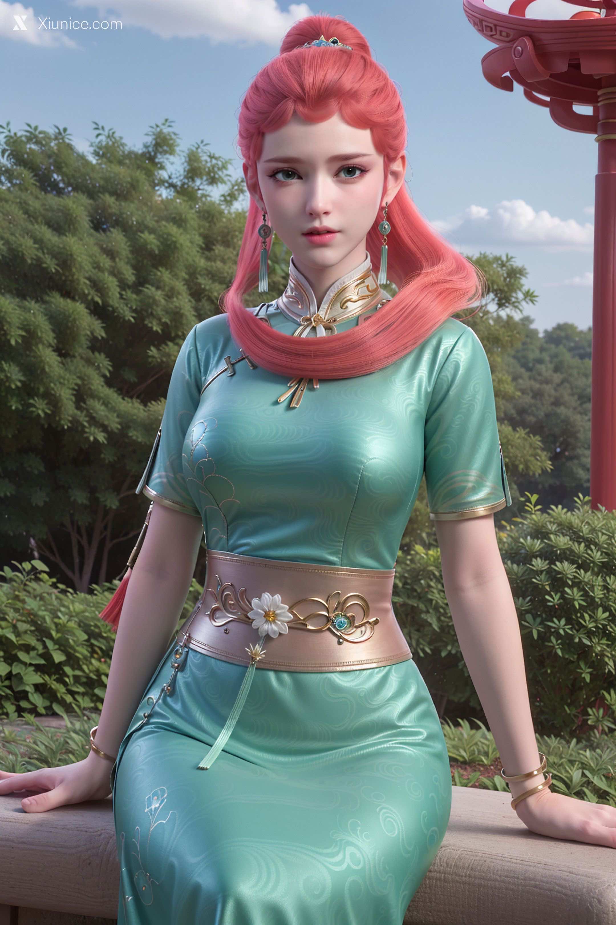 AI Girl Xiunice.com 妖神记 龙羽音 应月茹 龙羽音2 原装 15