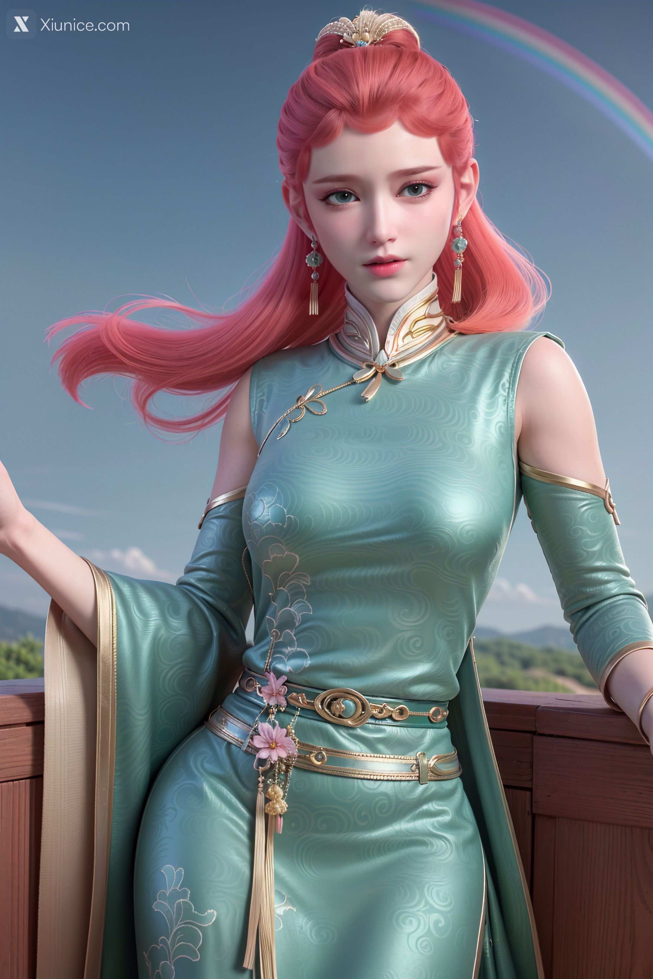 AI Girl Xiunice.com 妖神记 龙羽音 应月茹 龙羽音2 原装 16
