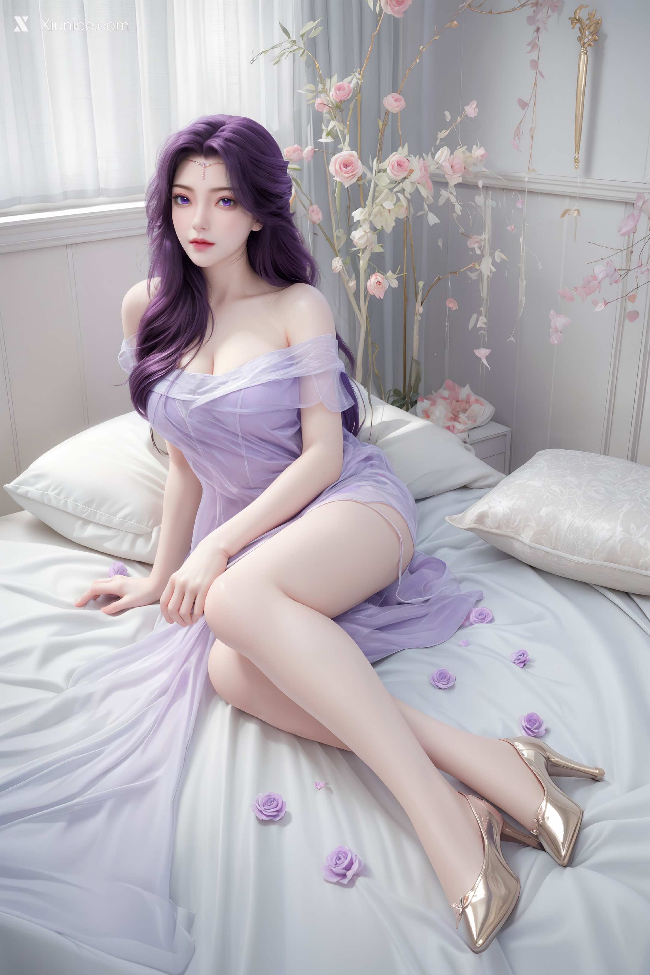 AI Girl Xiunice.com 完美世界 云曦 竖屏 清月 99