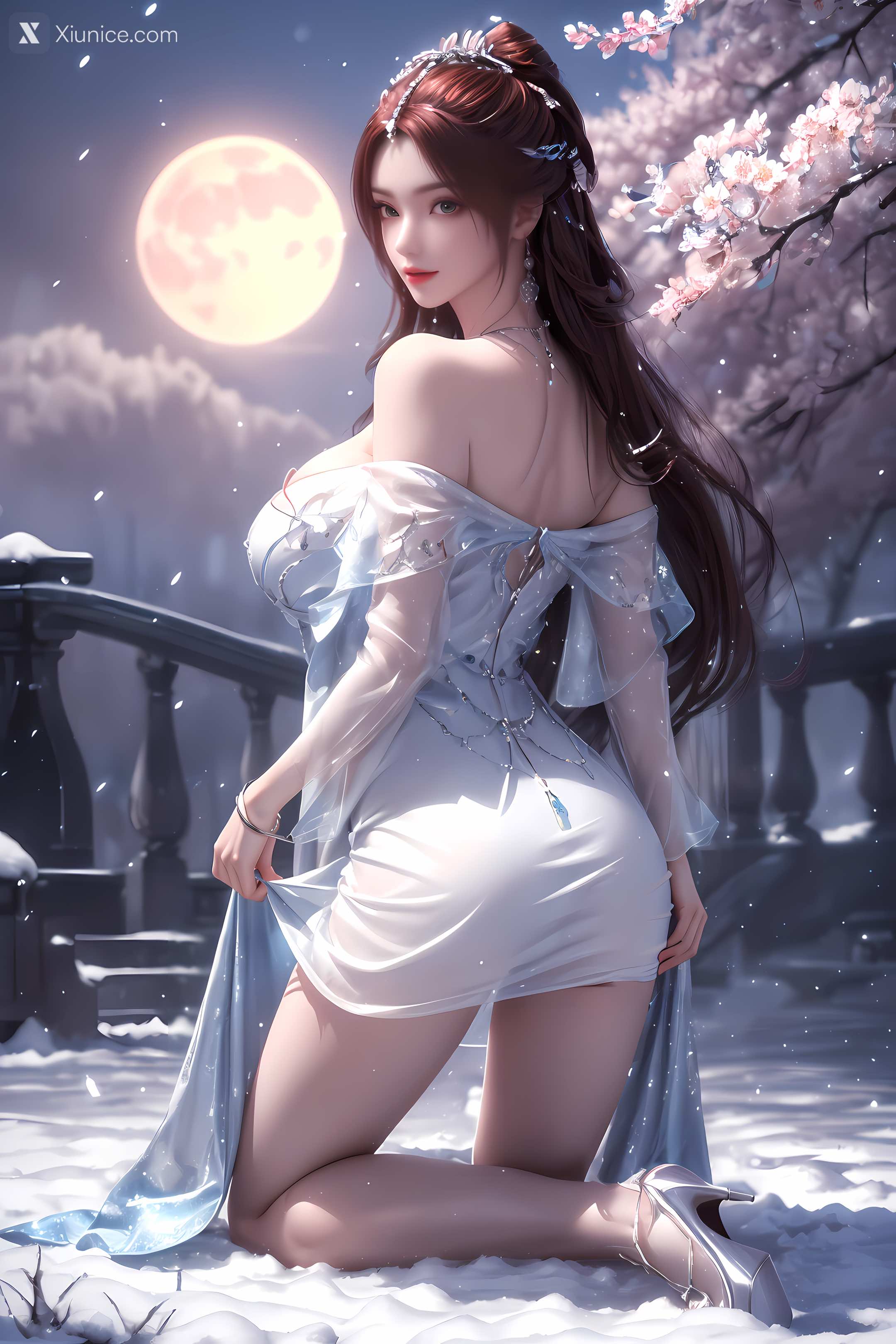 AI Girl Xiunice.com 完美世界 叶倾仙 精美 13