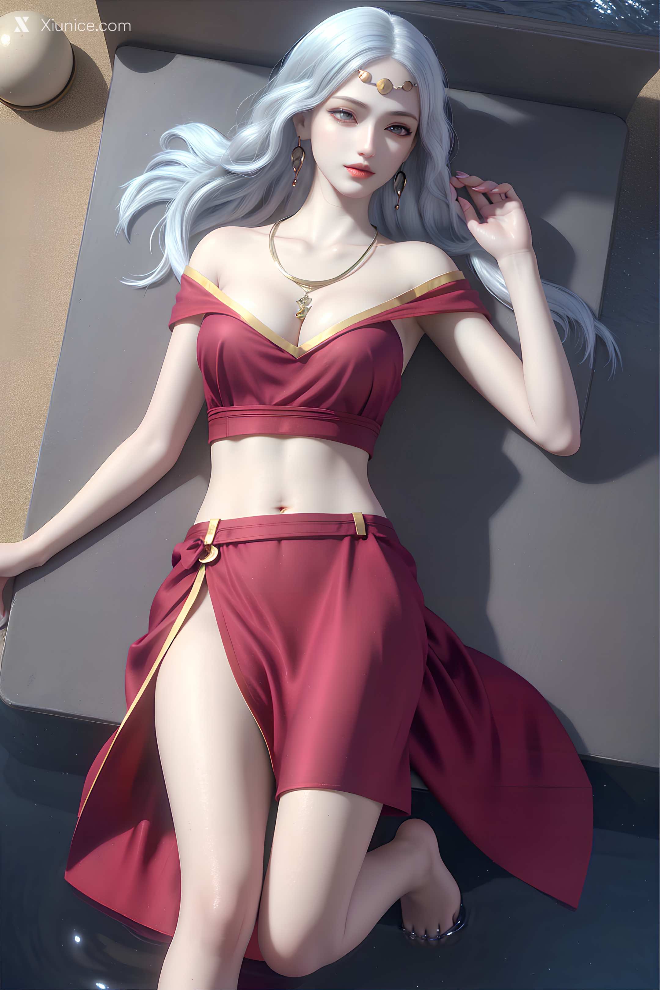 AI Girl Xiunice.com 恶魔法则 赛梅尔 赛梅尔 裸 11