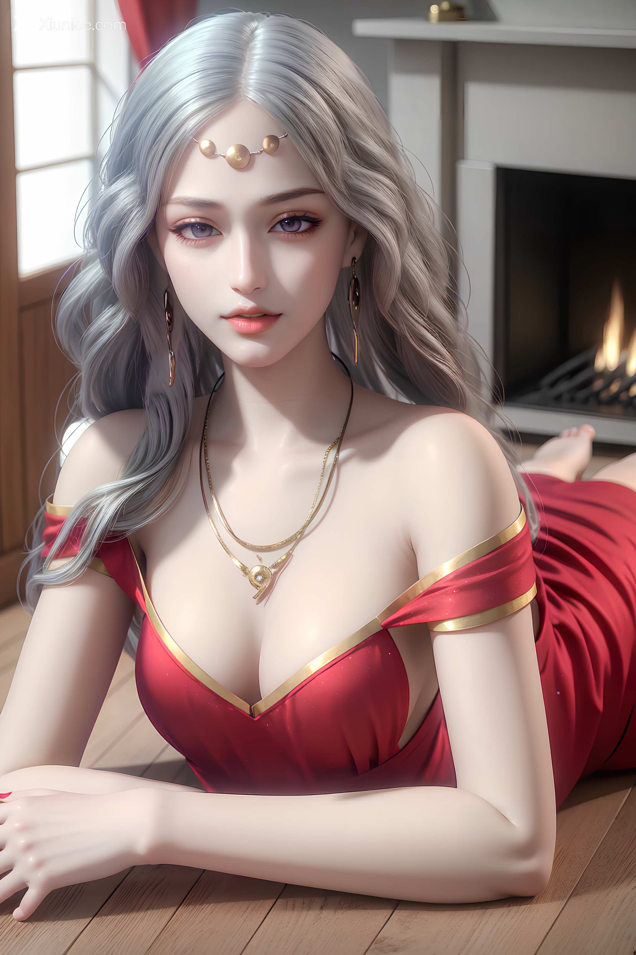 AI Girl Xiunice.com 恶魔法则 赛梅尔 赛梅尔 裸 31