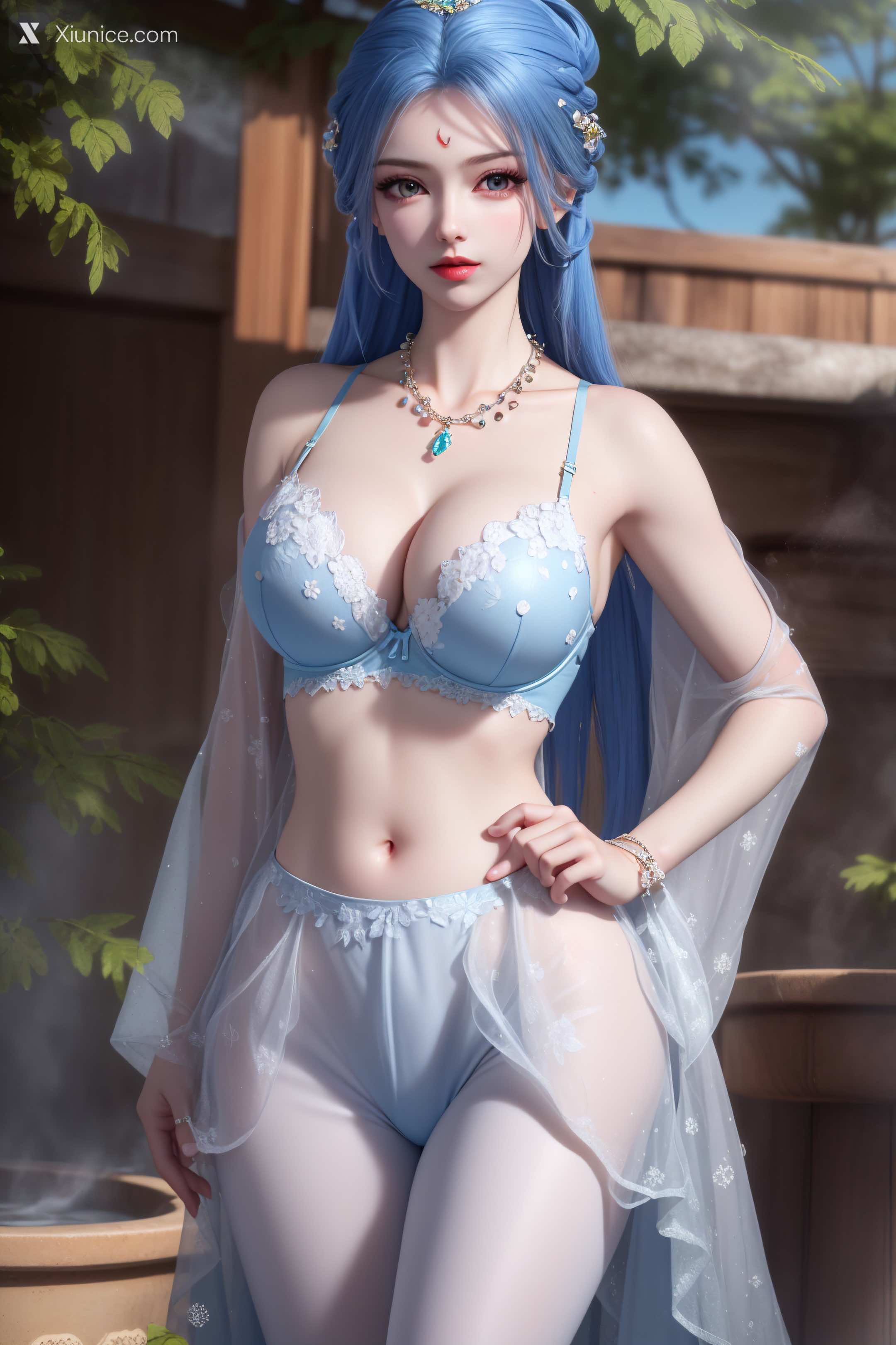 AI Girl Xiunice.com 我是大神仙 周紫雨 周紫雨 内衣 11