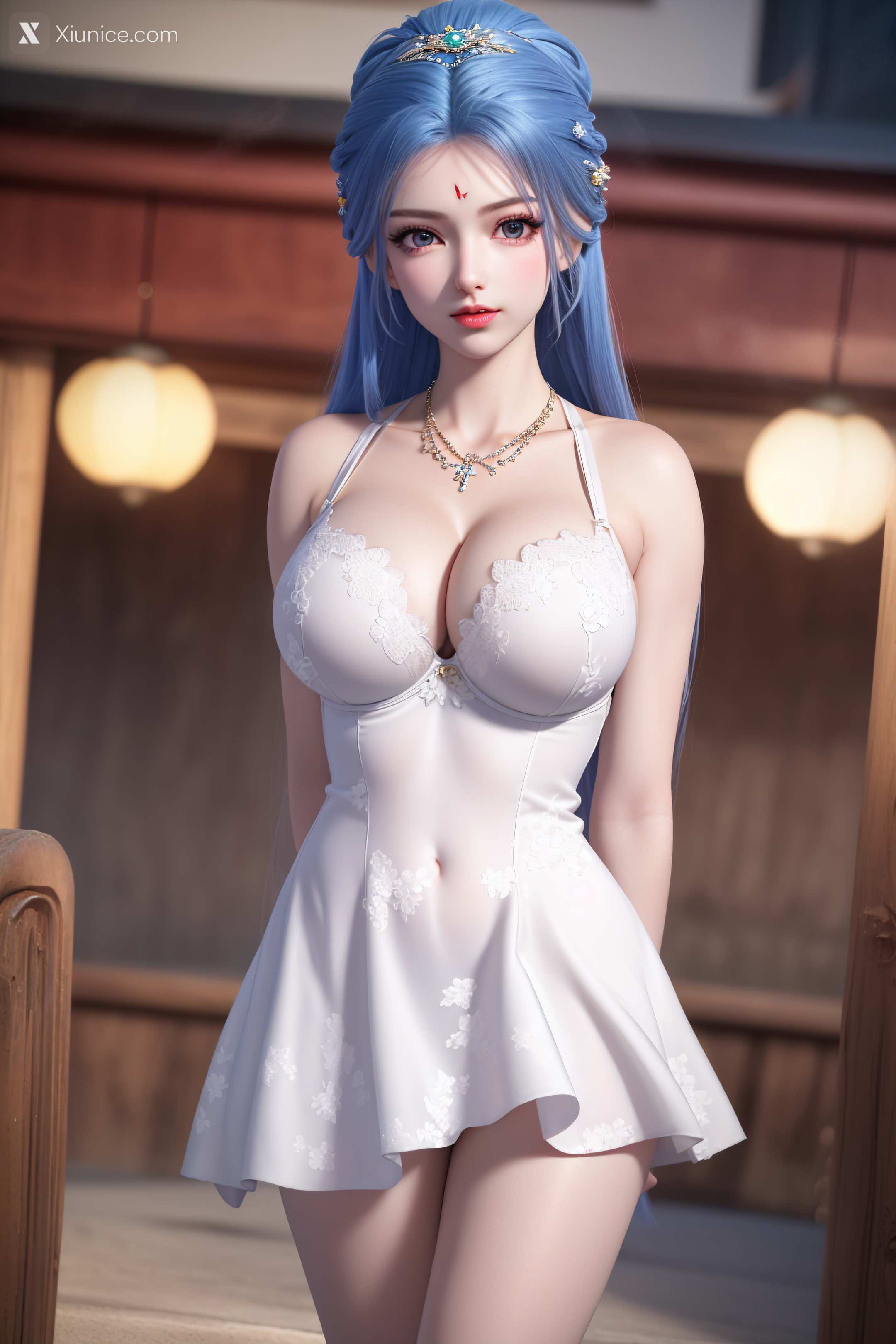 AI Girl Xiunice.com 我是大神仙 周紫雨 周紫雨 内衣 6