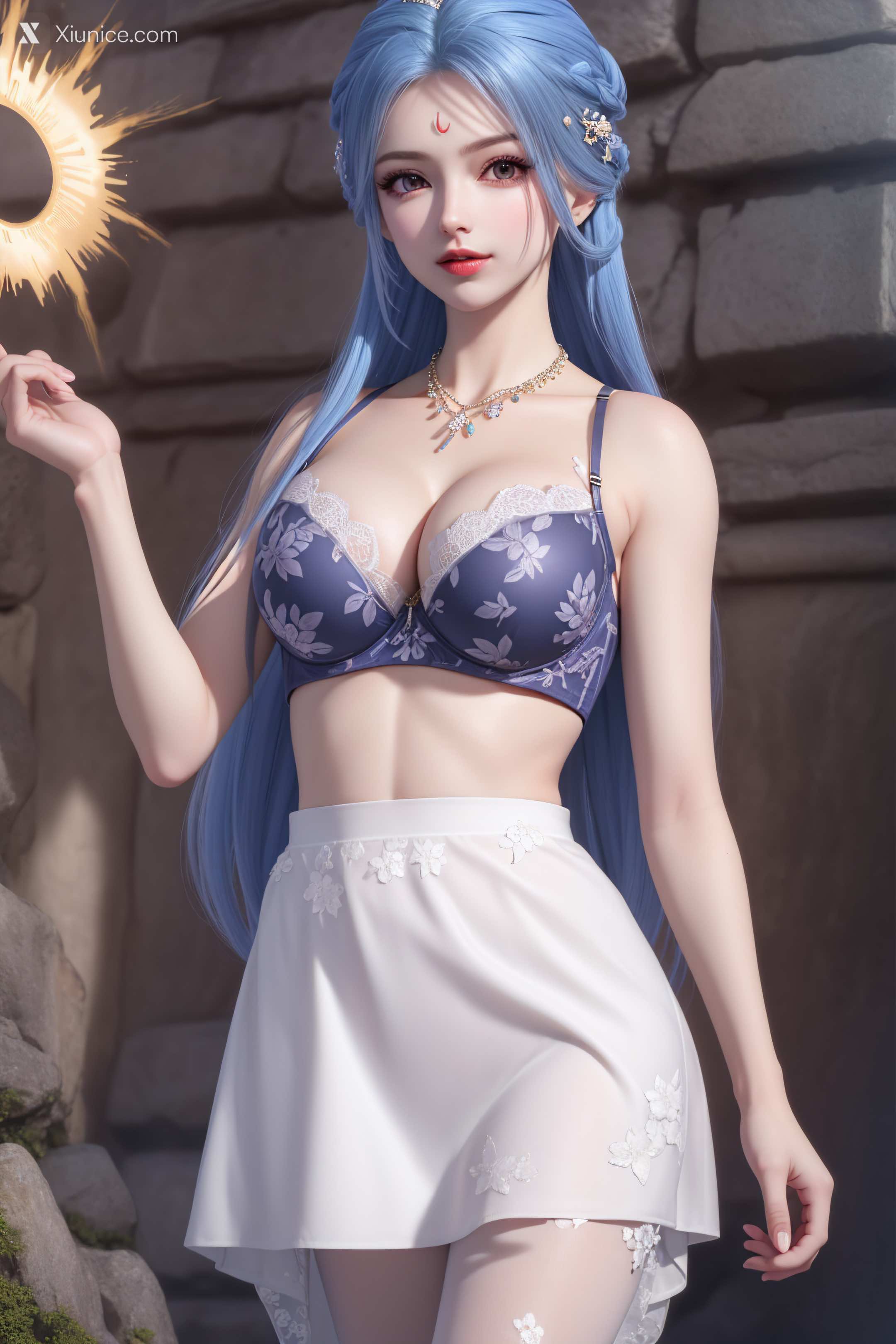 AI Girl Xiunice.com 我是大神仙 周紫雨 周紫雨 内衣 8