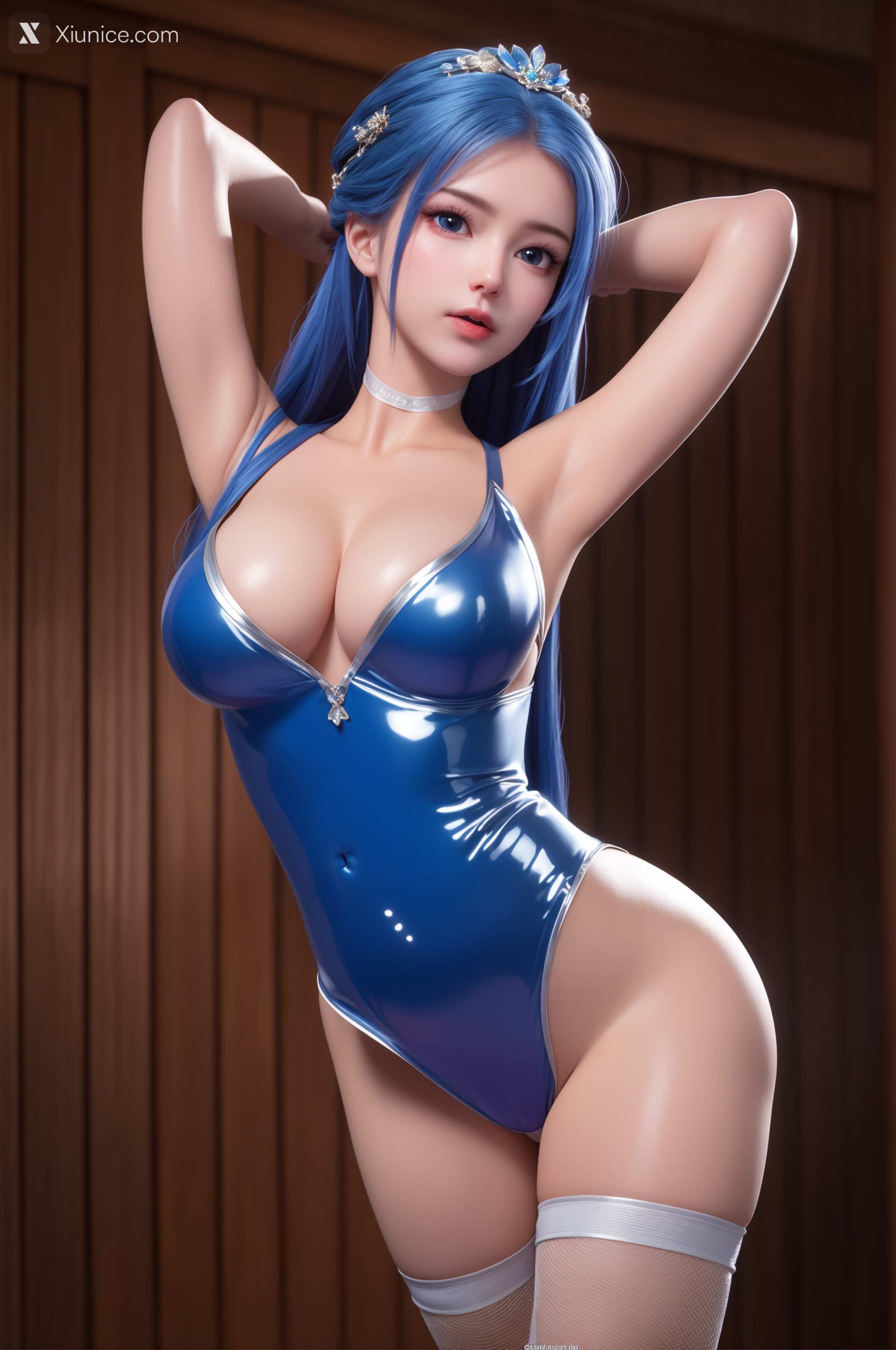AI Girl Xiunice.com 我是大神仙 周紫雨 周紫雨1 内衣 29
