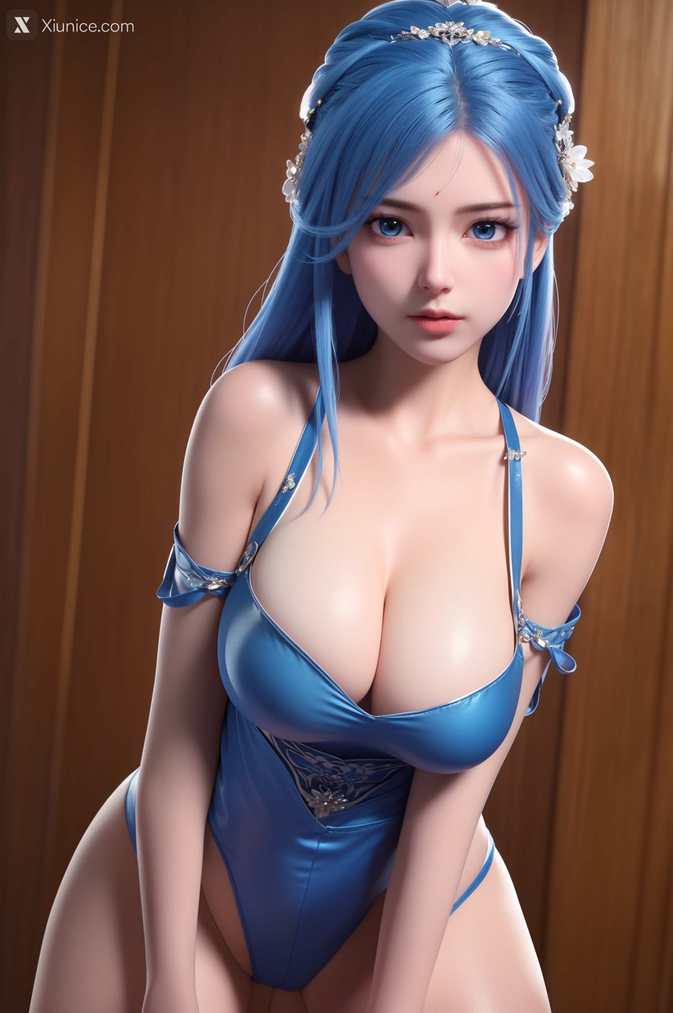 AI Girl Xiunice.com 我是大神仙 周紫雨 周紫雨1 内衣 7