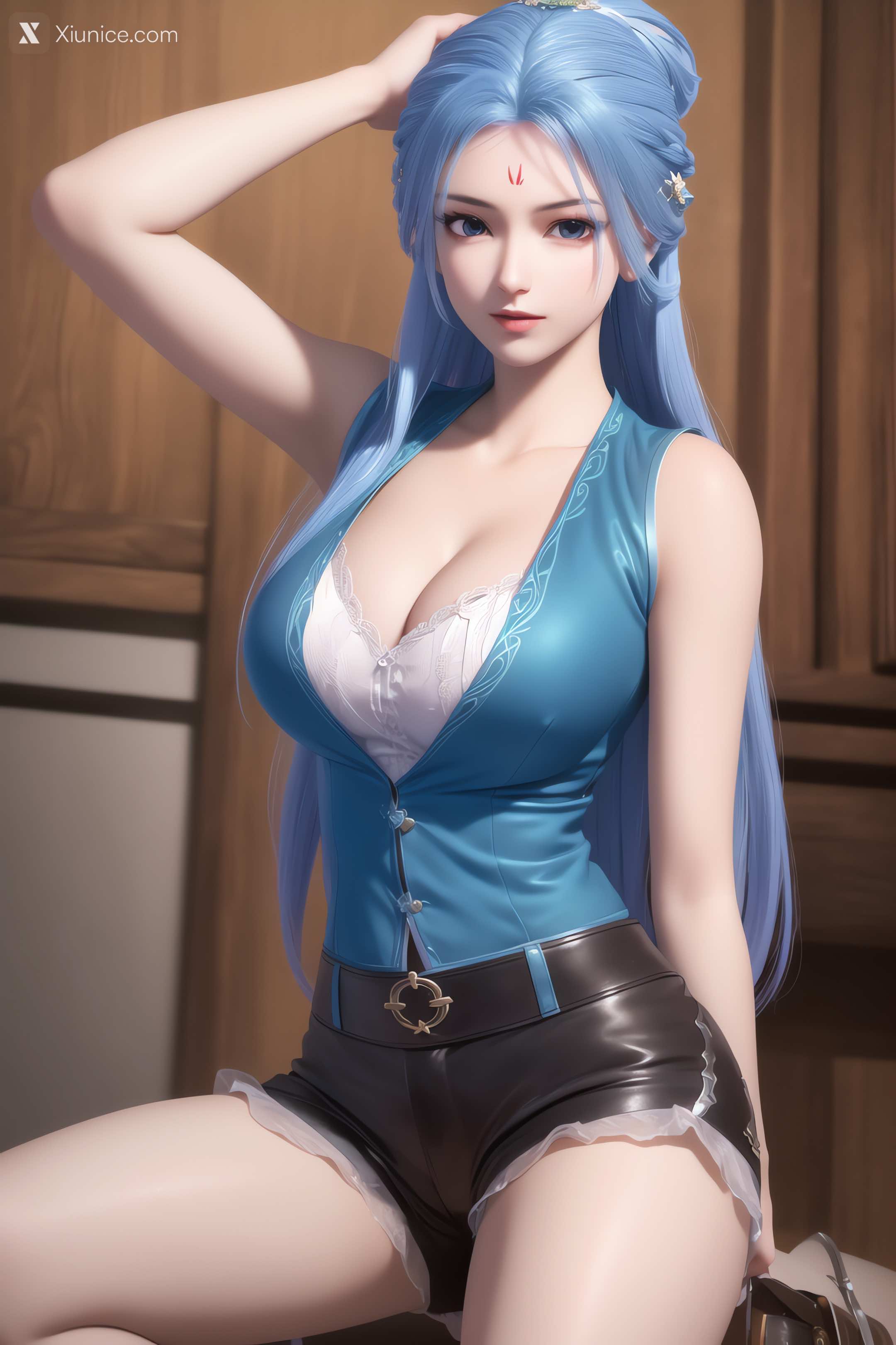 AI Girl Xiunice.com 我是大神仙 周紫雨 周紫雨2 比基尼 10