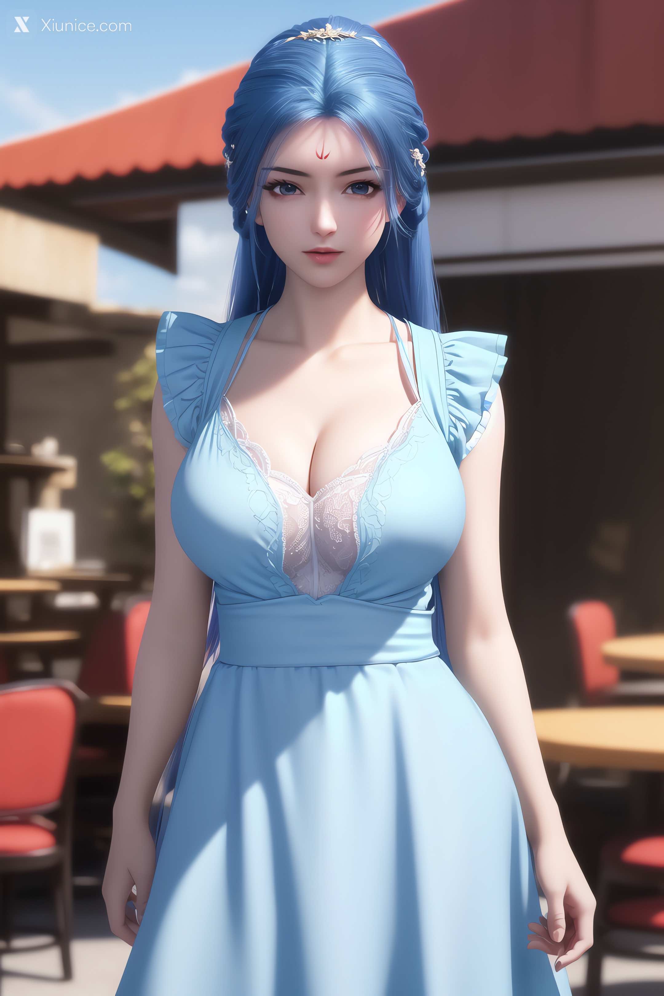 AI Girl Xiunice.com 我是大神仙 周紫雨 周紫雨2 比基尼 11