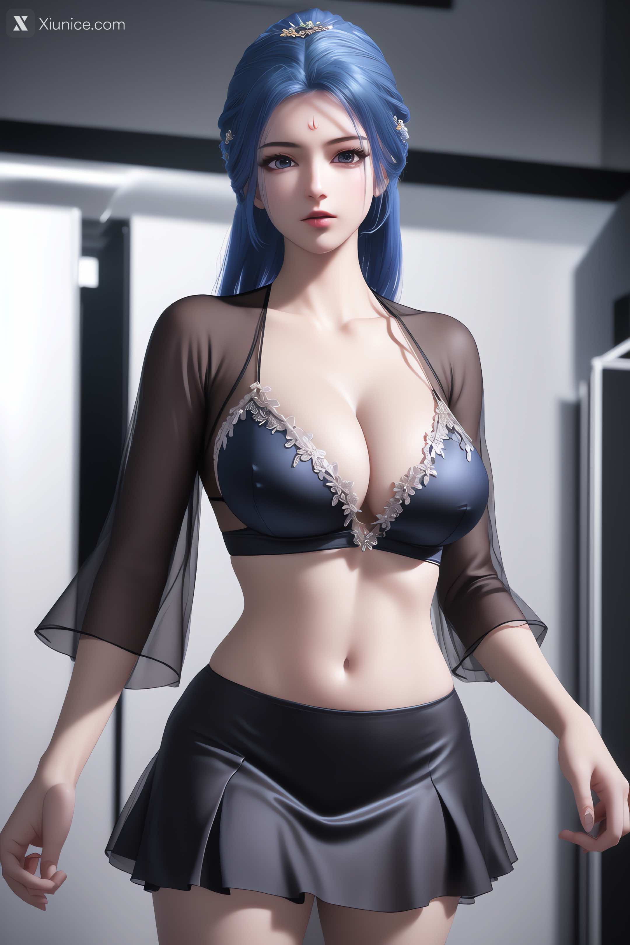 AI Girl Xiunice.com 我是大神仙 周紫雨 周紫雨2 比基尼 14