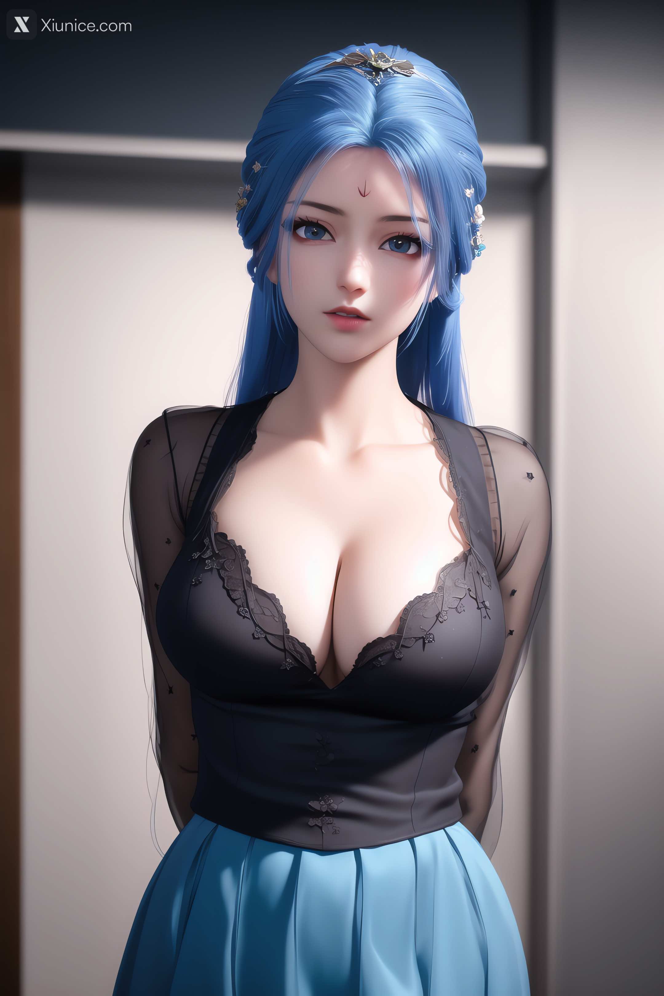 AI Girl Xiunice.com 我是大神仙 周紫雨 周紫雨2 比基尼 19
