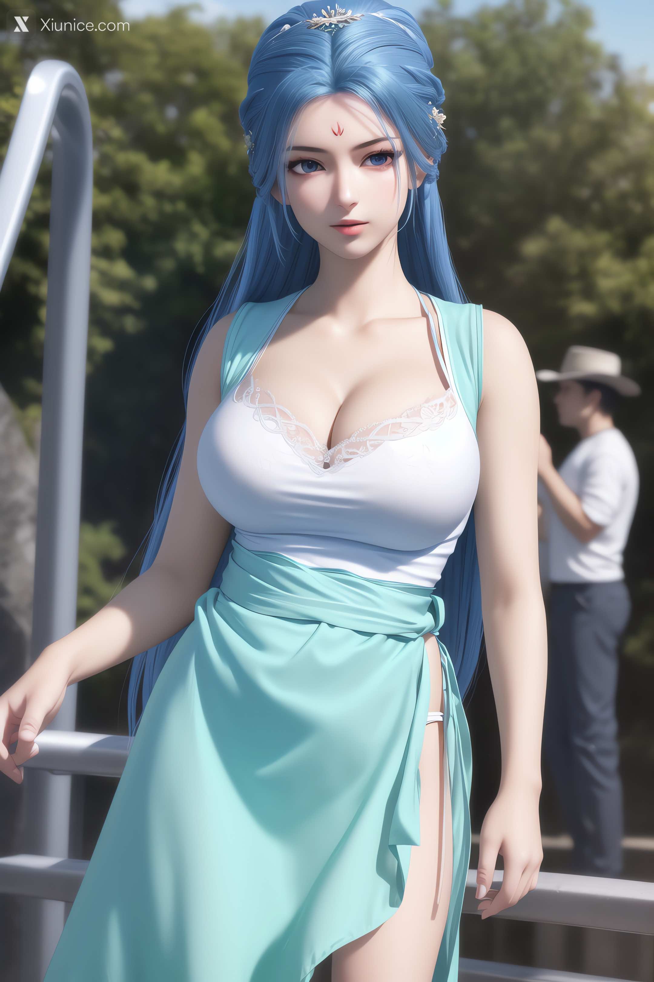 AI Girl Xiunice.com 我是大神仙 周紫雨 周紫雨2 比基尼 2