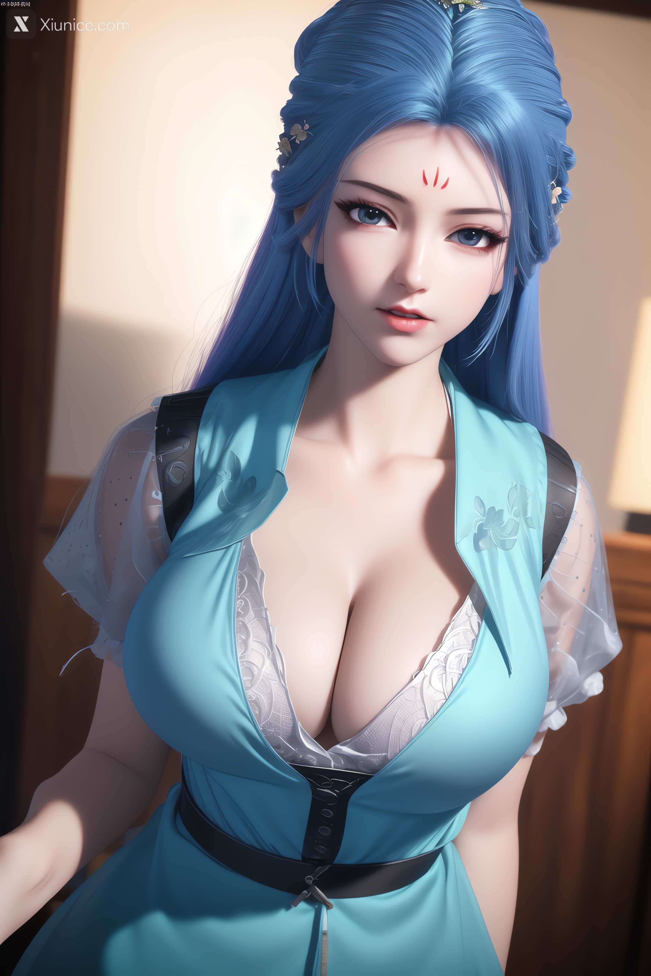 AI Girl Xiunice.com 我是大神仙 周紫雨 周紫雨2 比基尼 20