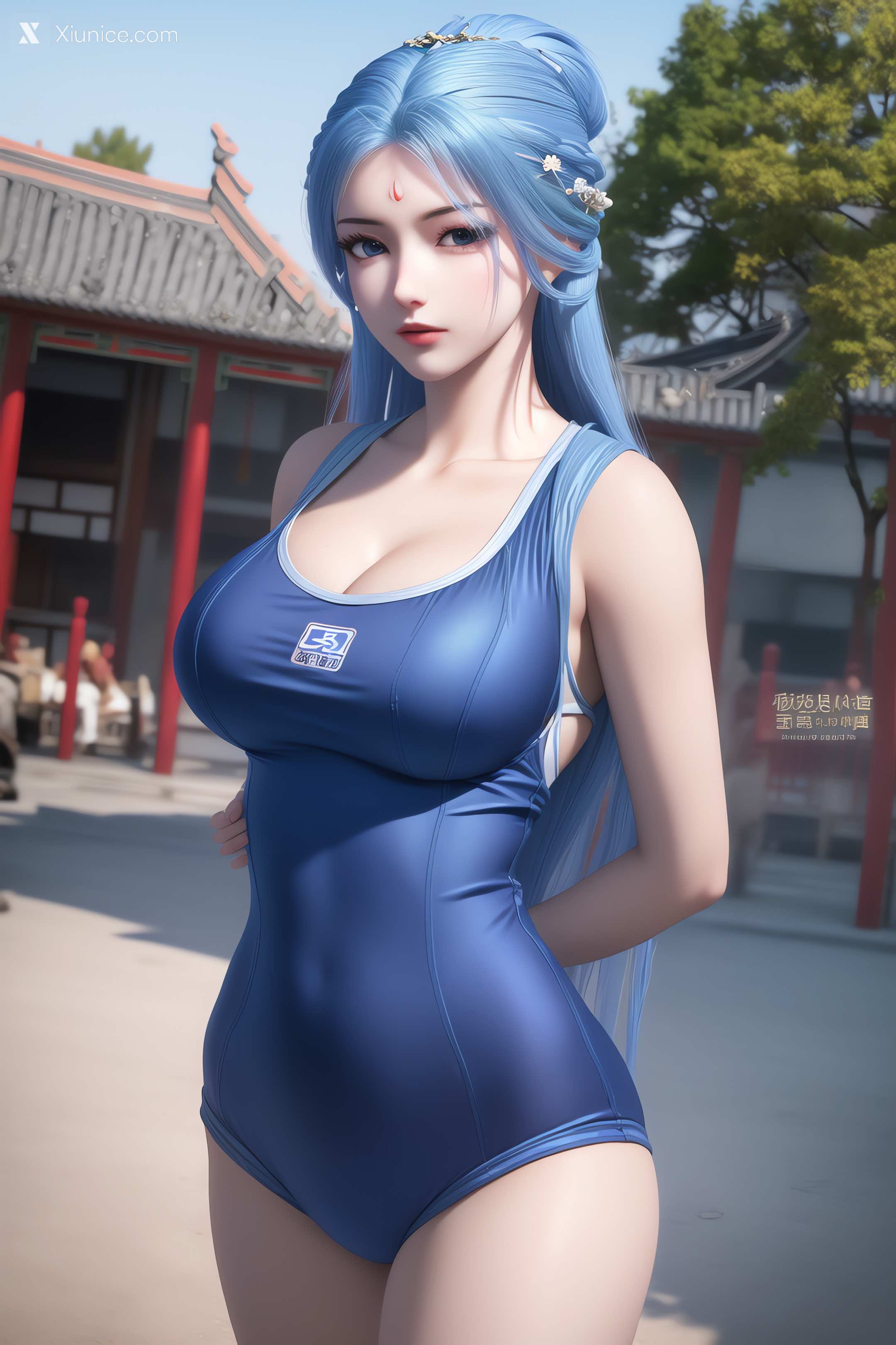 AI Girl Xiunice.com 我是大神仙 周紫雨 周紫雨2 比基尼 27