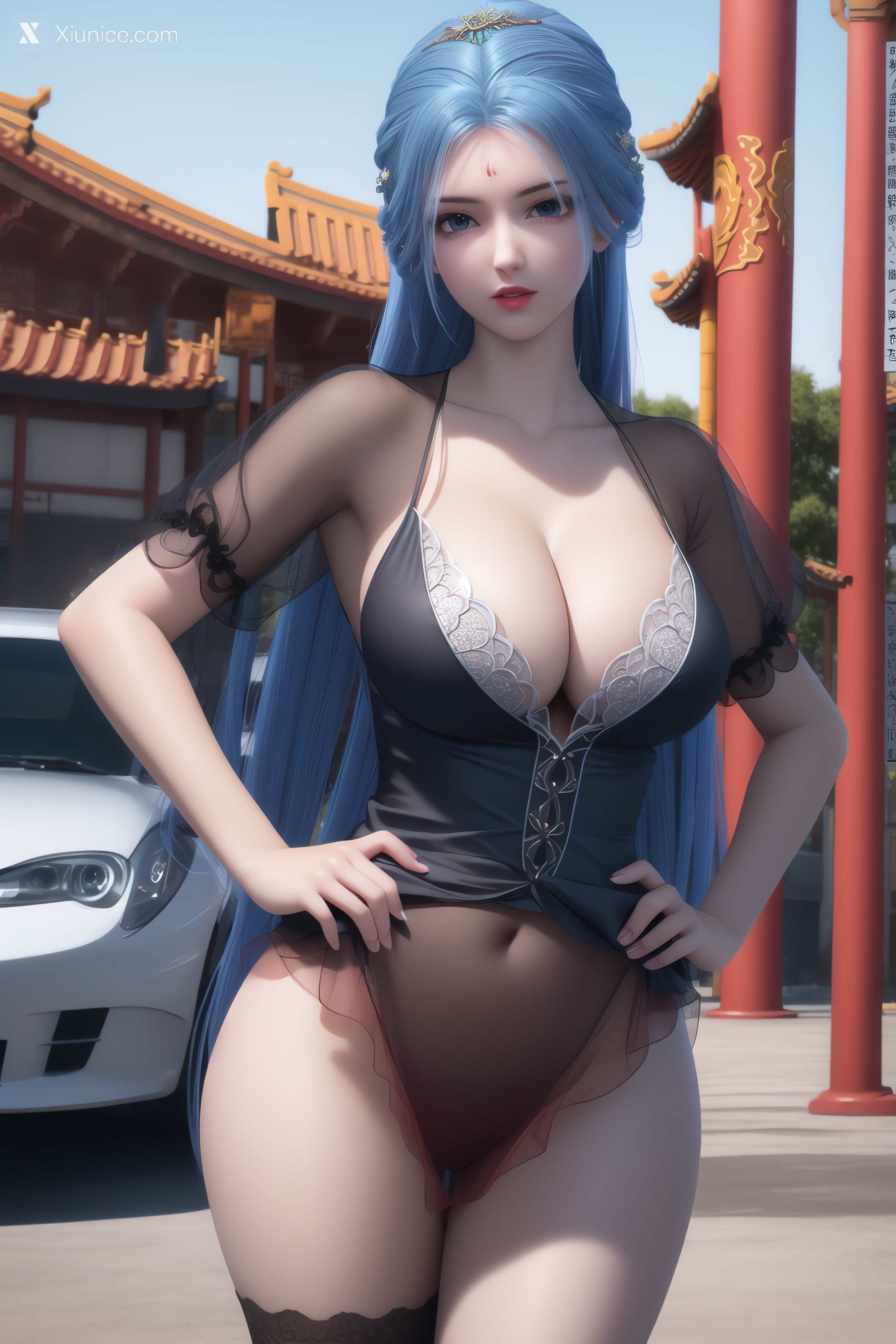 AI Girl Xiunice.com 我是大神仙 周紫雨 周紫雨2 比基尼 29