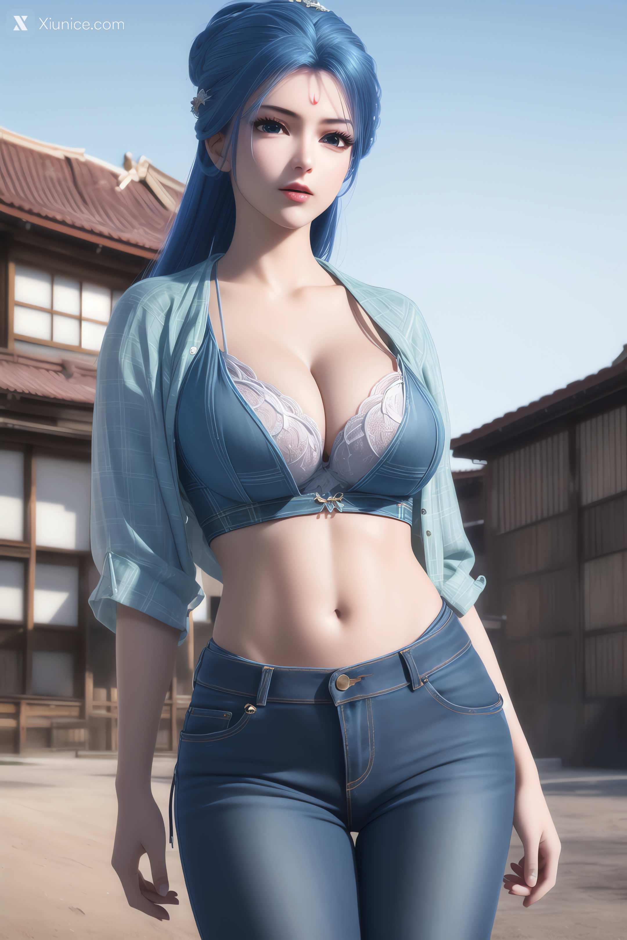AI Girl Xiunice.com 我是大神仙 周紫雨 周紫雨2 比基尼 31