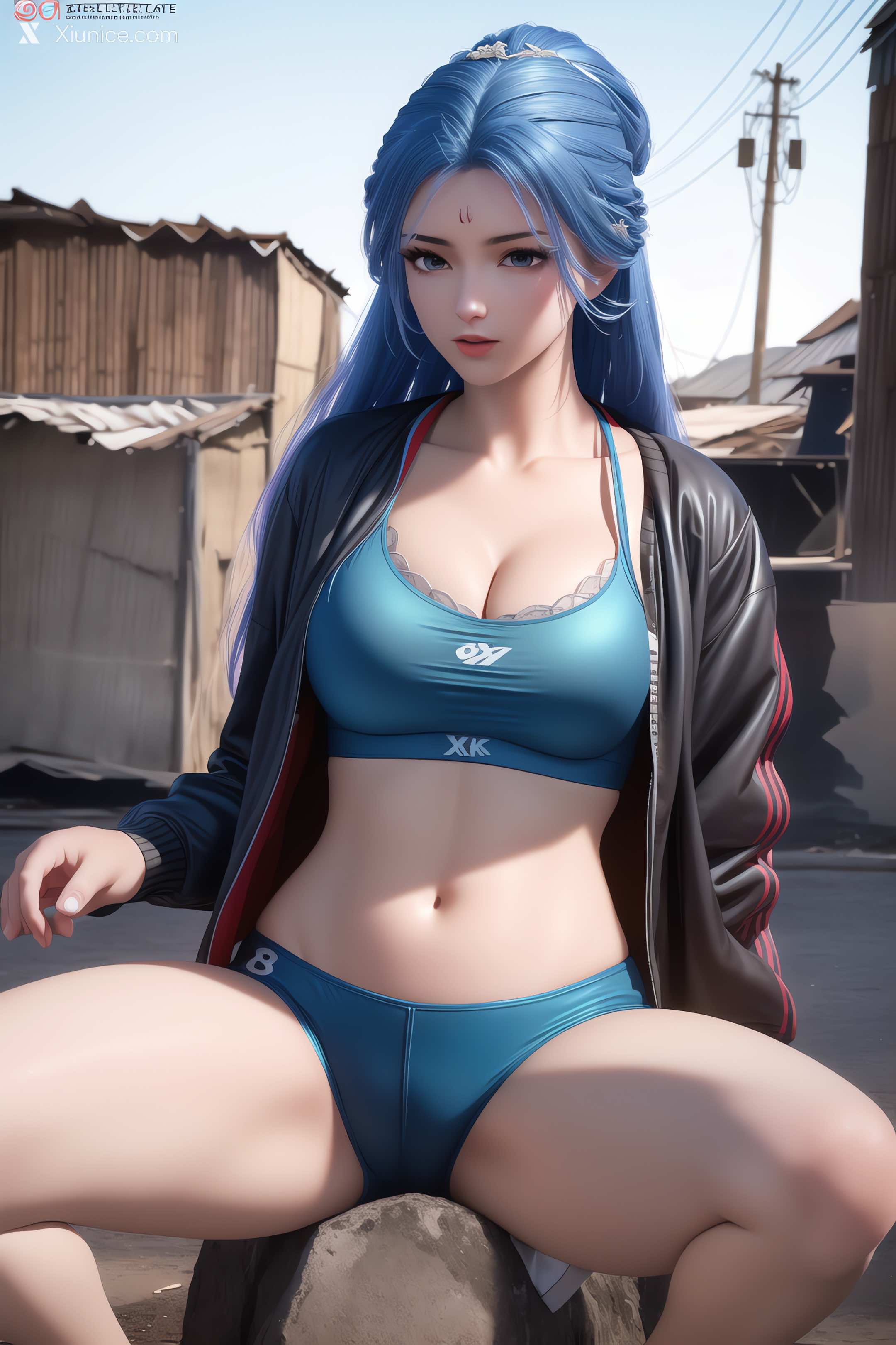 AI Girl Xiunice.com 我是大神仙 周紫雨 周紫雨2 比基尼 36