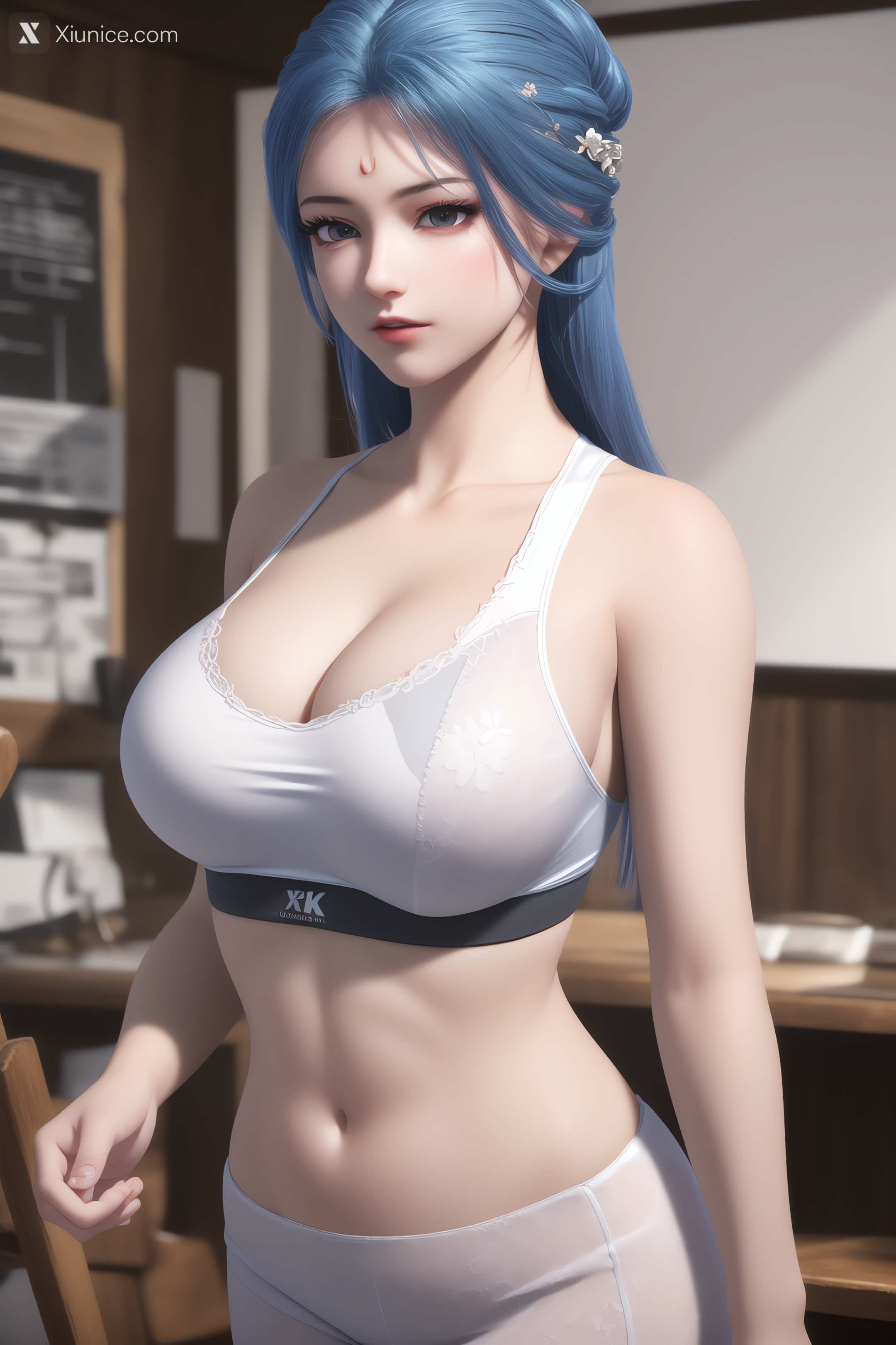 AI Girl Xiunice.com 我是大神仙 周紫雨 周紫雨2 比基尼 37
