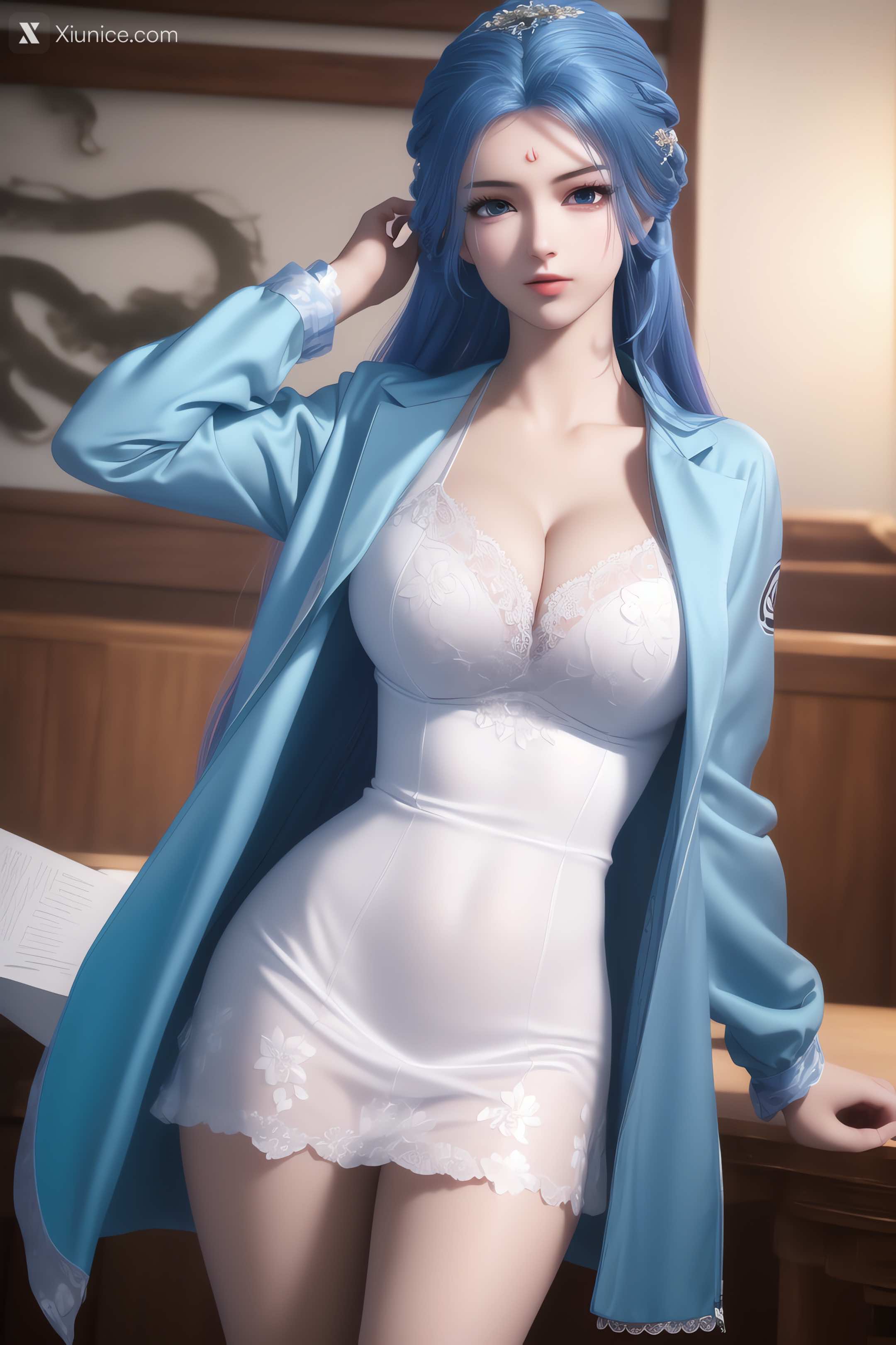 AI Girl Xiunice.com 我是大神仙 周紫雨 周紫雨2 比基尼 39