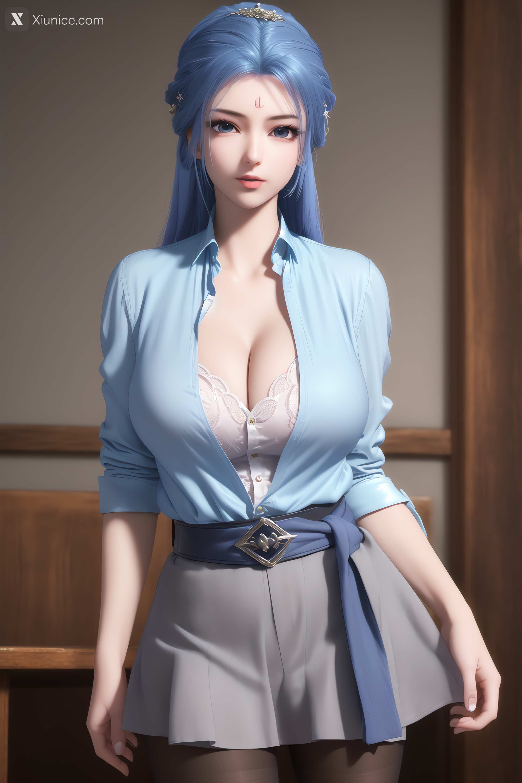 AI Girl Xiunice.com 我是大神仙 周紫雨 周紫雨2 比基尼 4