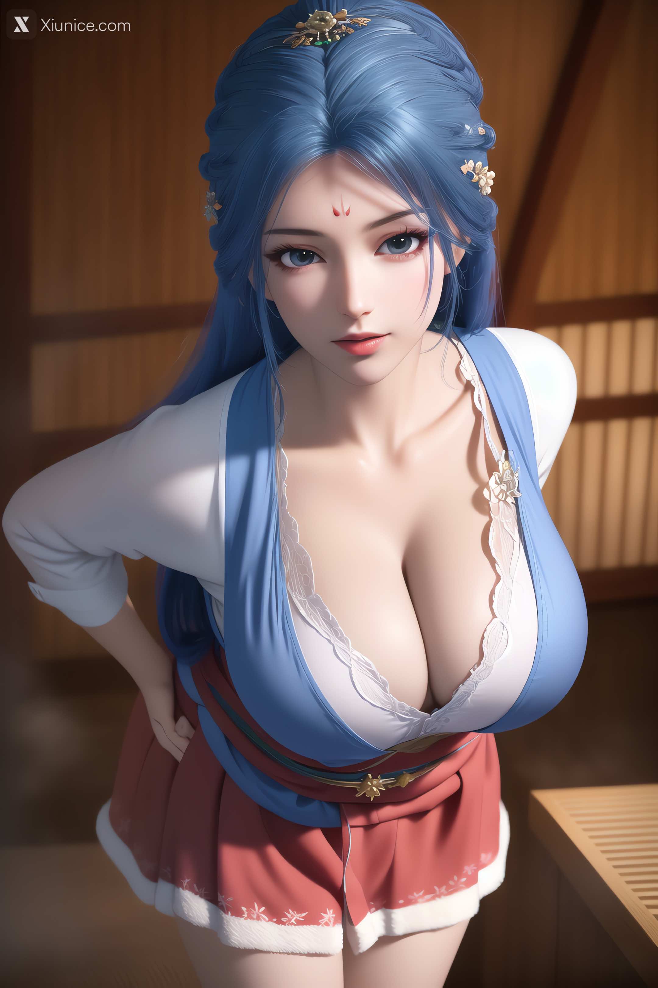 AI Girl Xiunice.com 我是大神仙 周紫雨 周紫雨2 比基尼 40