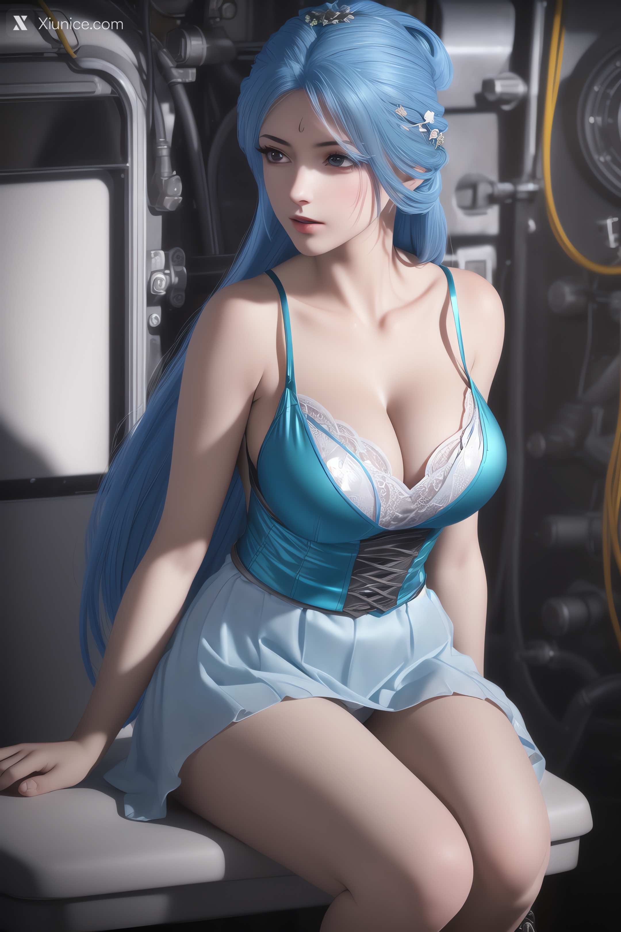AI Girl Xiunice.com 我是大神仙 周紫雨 周紫雨2 比基尼 43