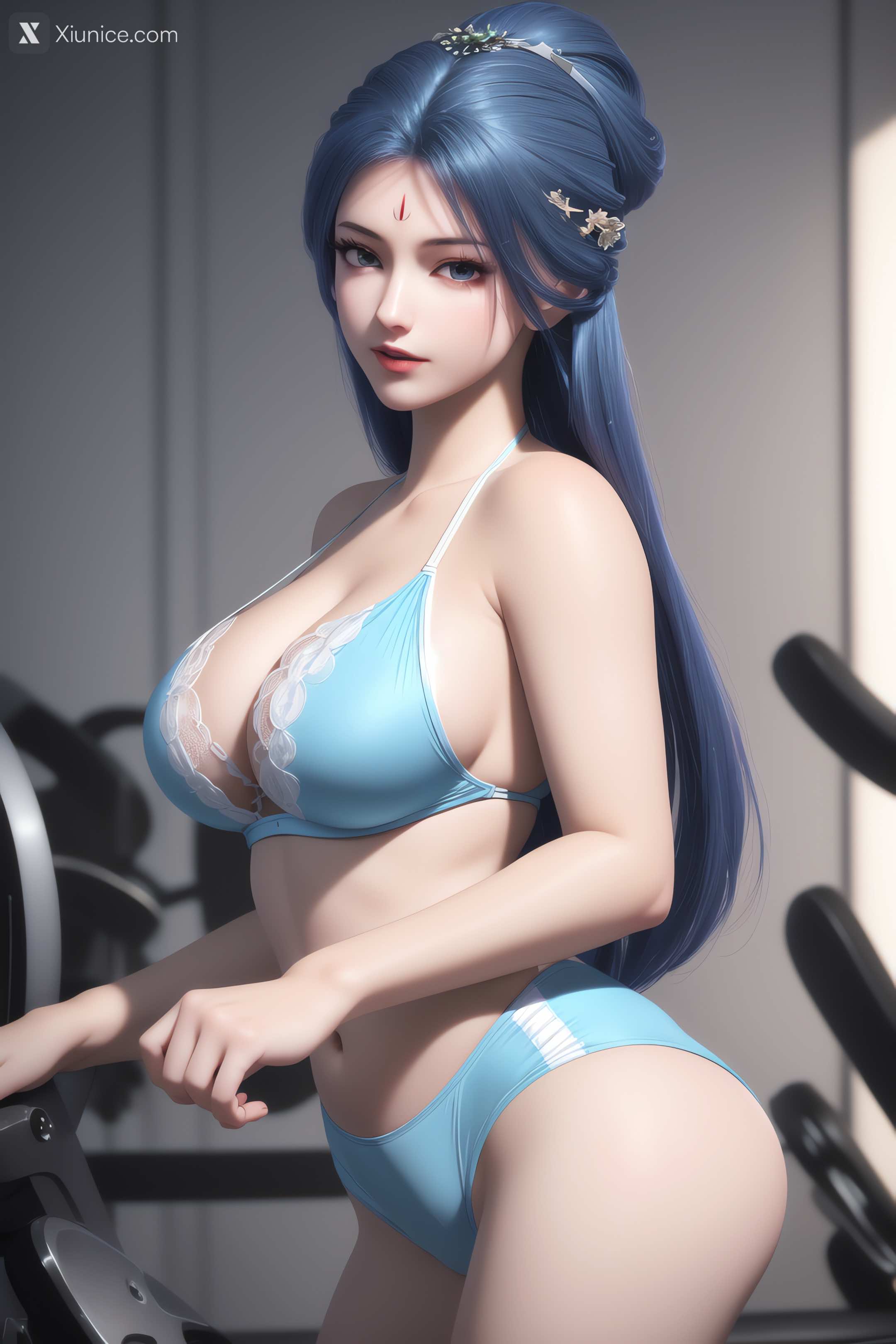 AI Girl Xiunice.com 我是大神仙 周紫雨 周紫雨2 比基尼 48