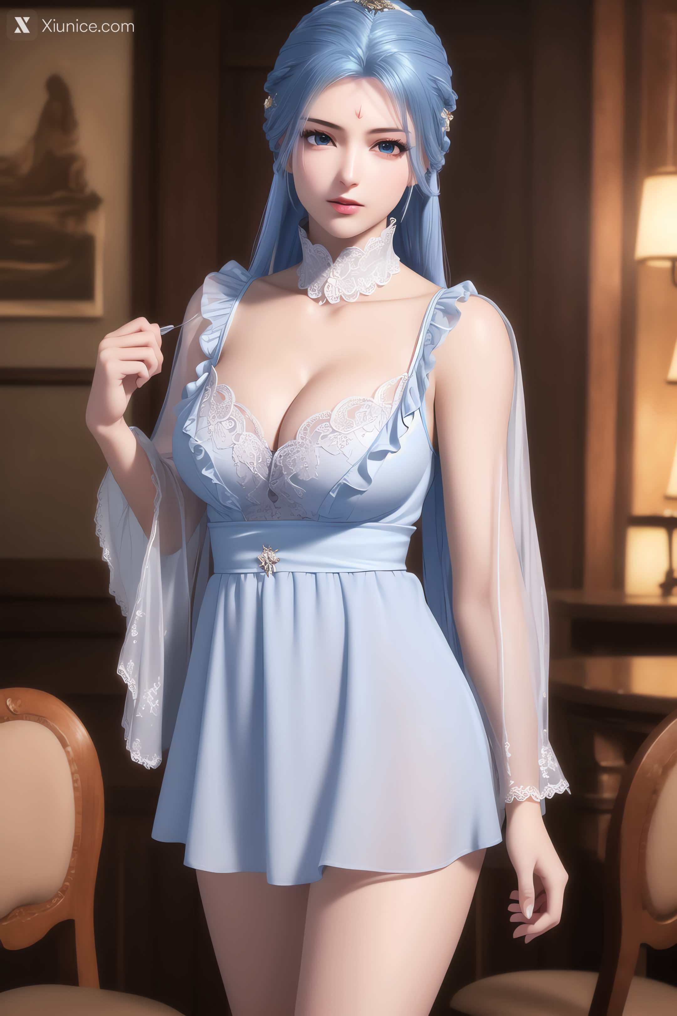AI Girl Xiunice.com 我是大神仙 周紫雨 周紫雨2 比基尼 49