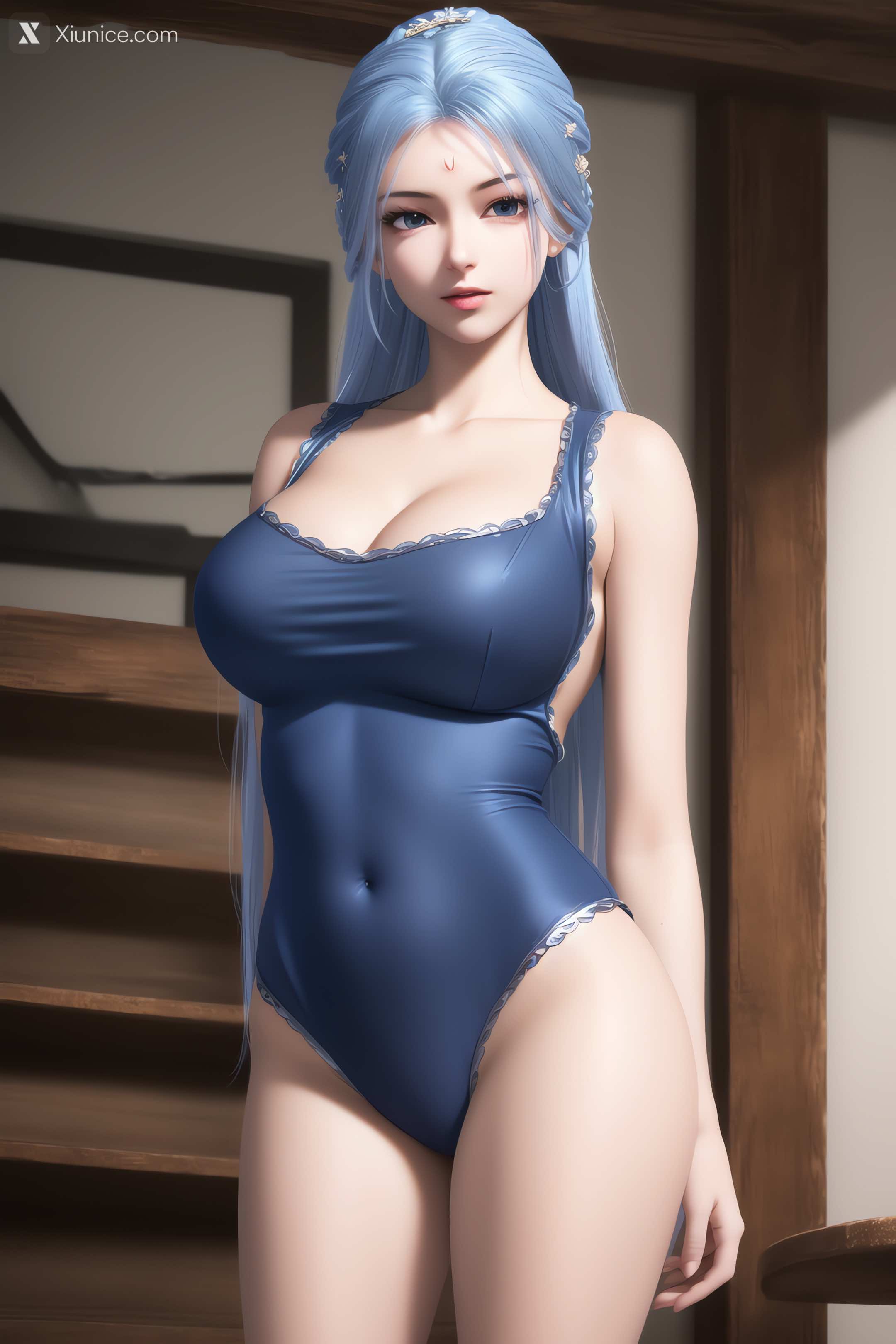 AI Girl Xiunice.com 我是大神仙 周紫雨 周紫雨2 比基尼 50
