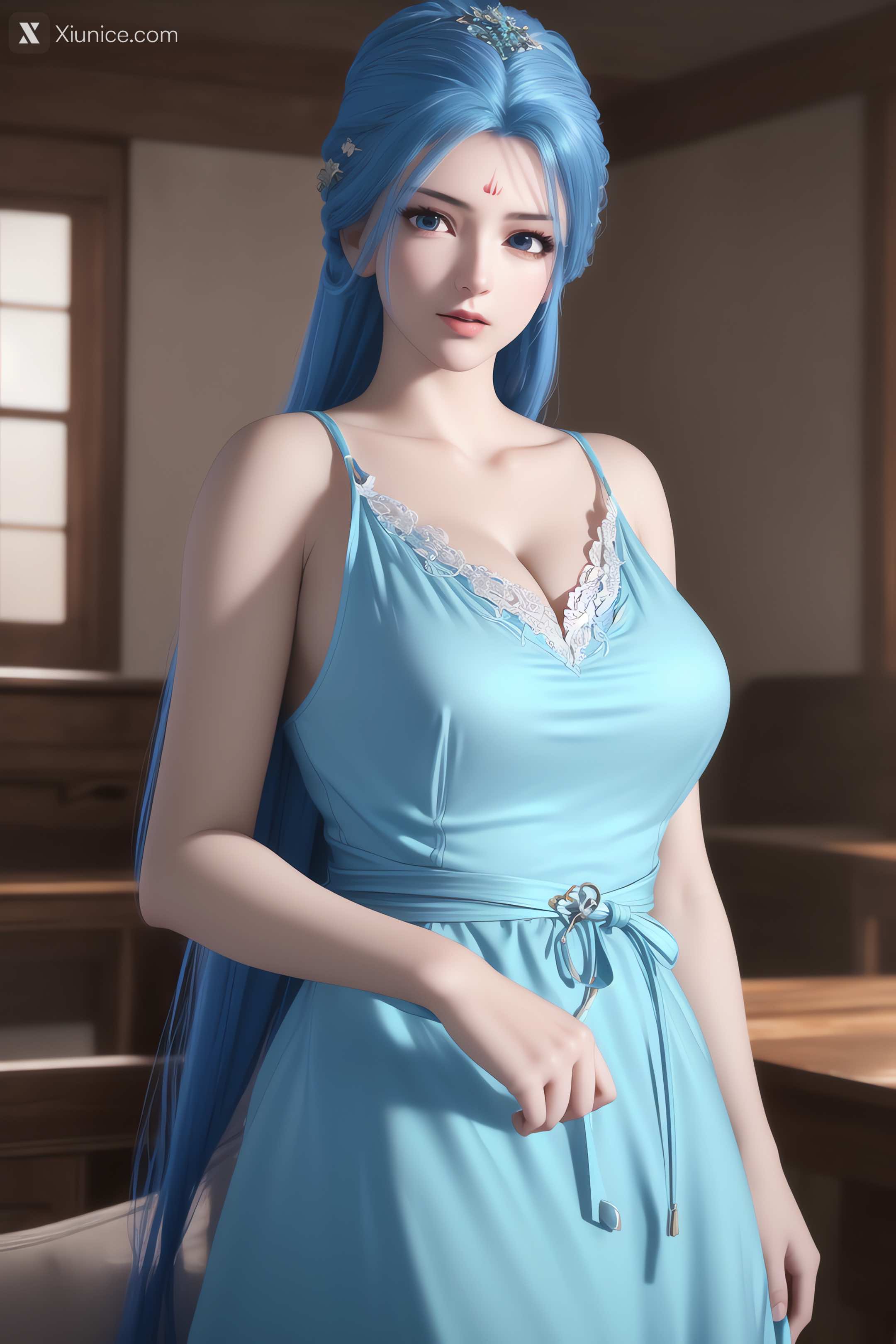AI Girl Xiunice.com 我是大神仙 周紫雨 周紫雨2 比基尼 51