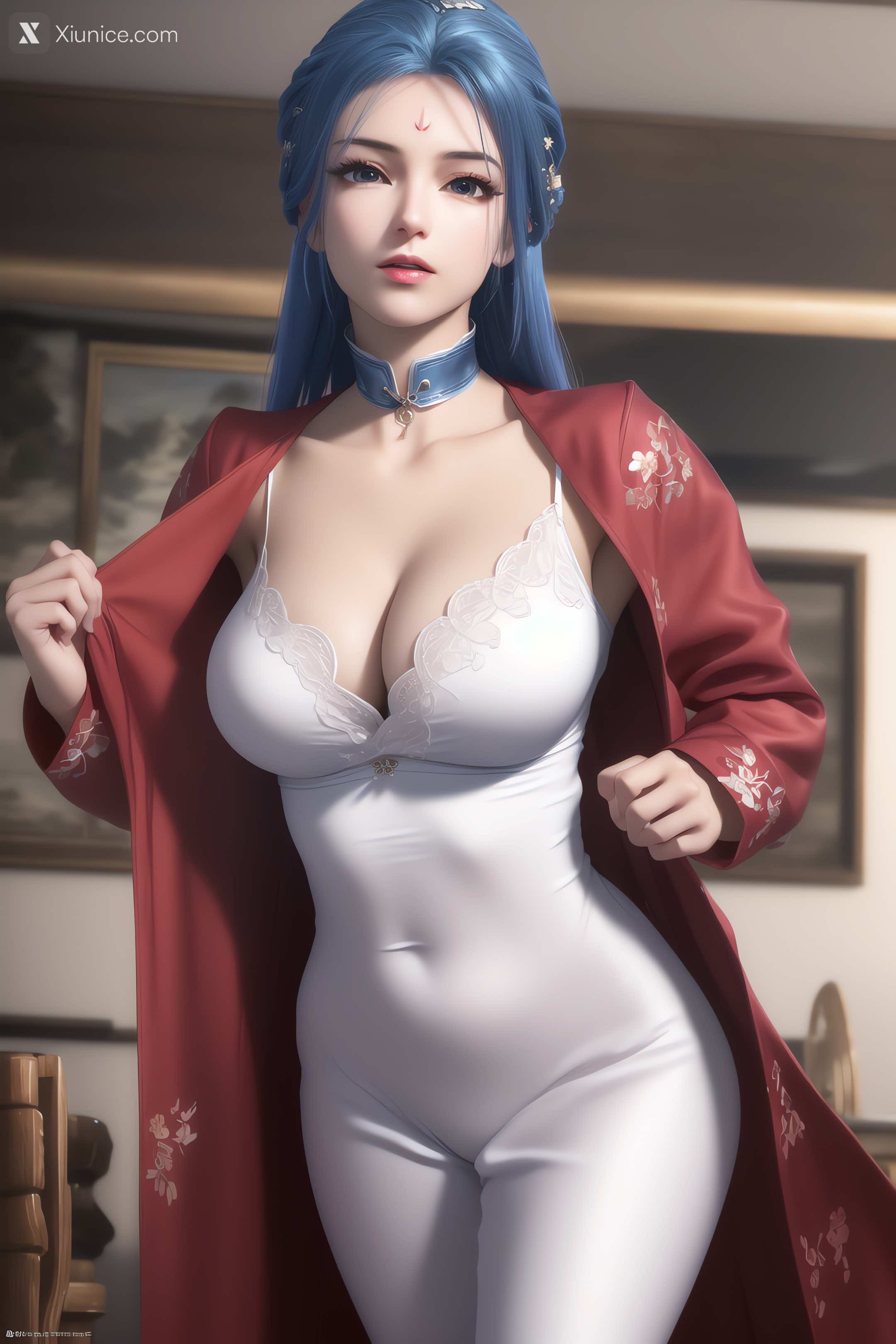 AI Girl Xiunice.com 我是大神仙 周紫雨 周紫雨2 比基尼 54
