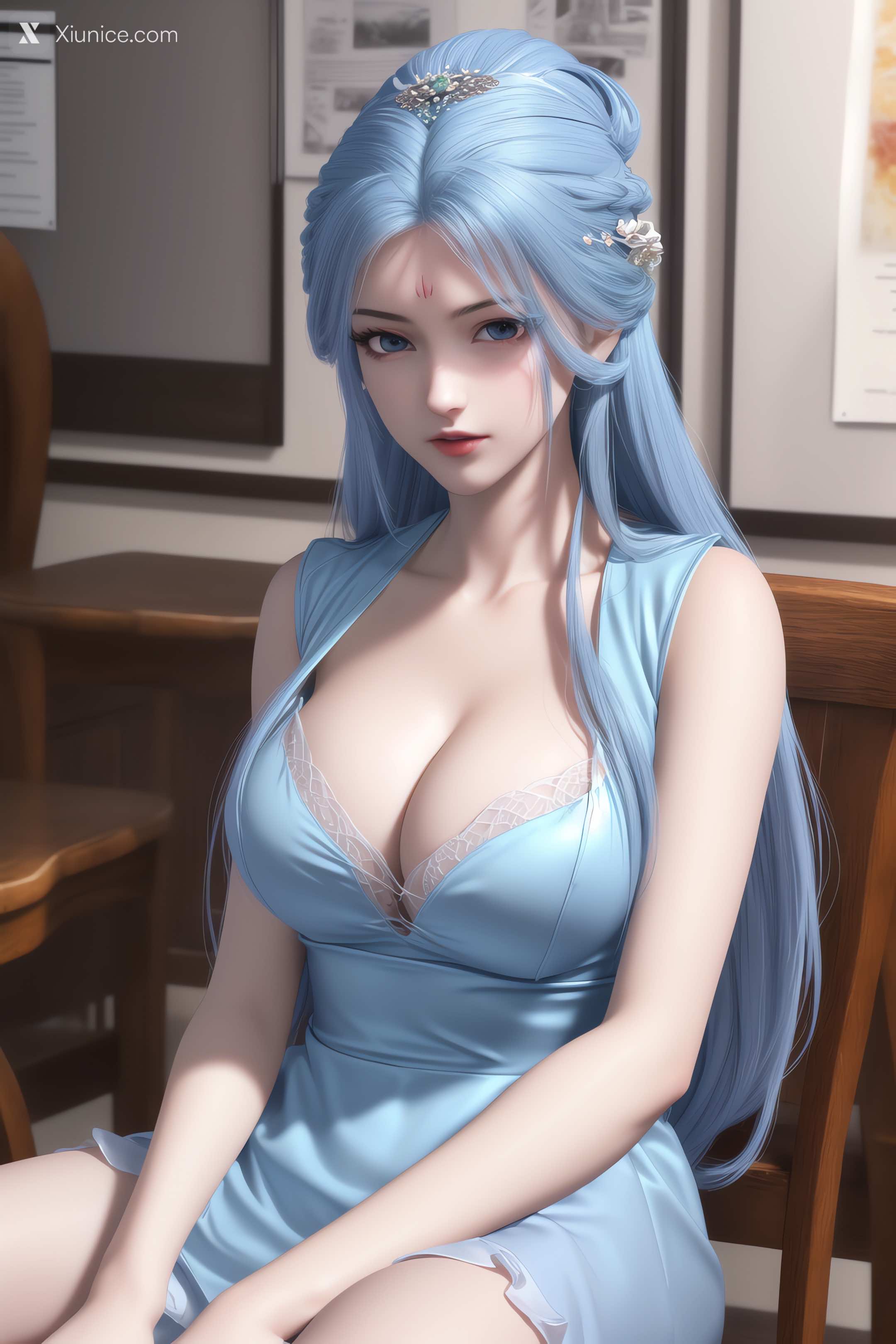 AI Girl Xiunice.com 我是大神仙 周紫雨 周紫雨2 比基尼 55