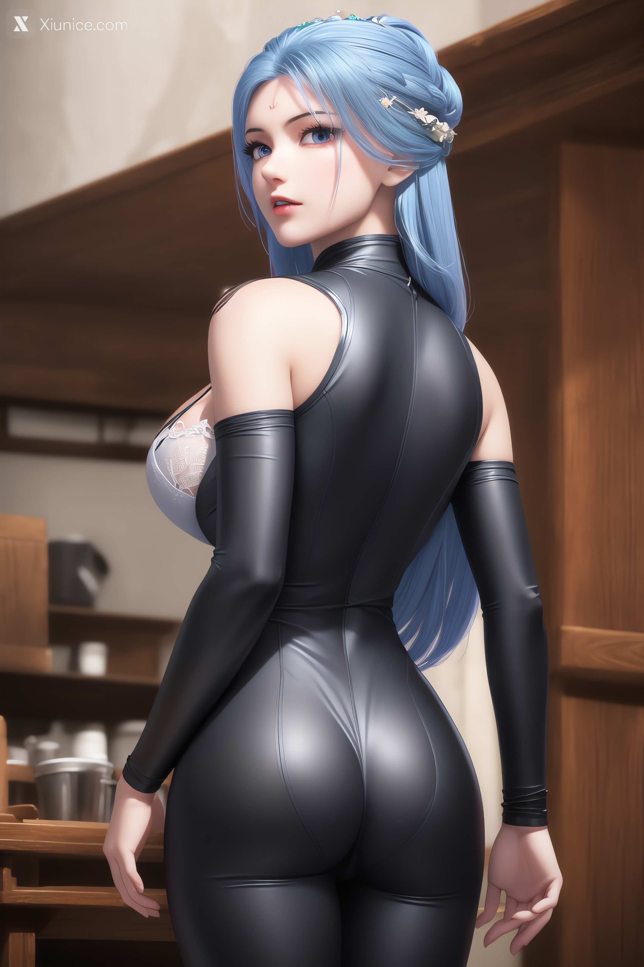 AI Girl Xiunice.com 我是大神仙 周紫雨 周紫雨2 比基尼 56
