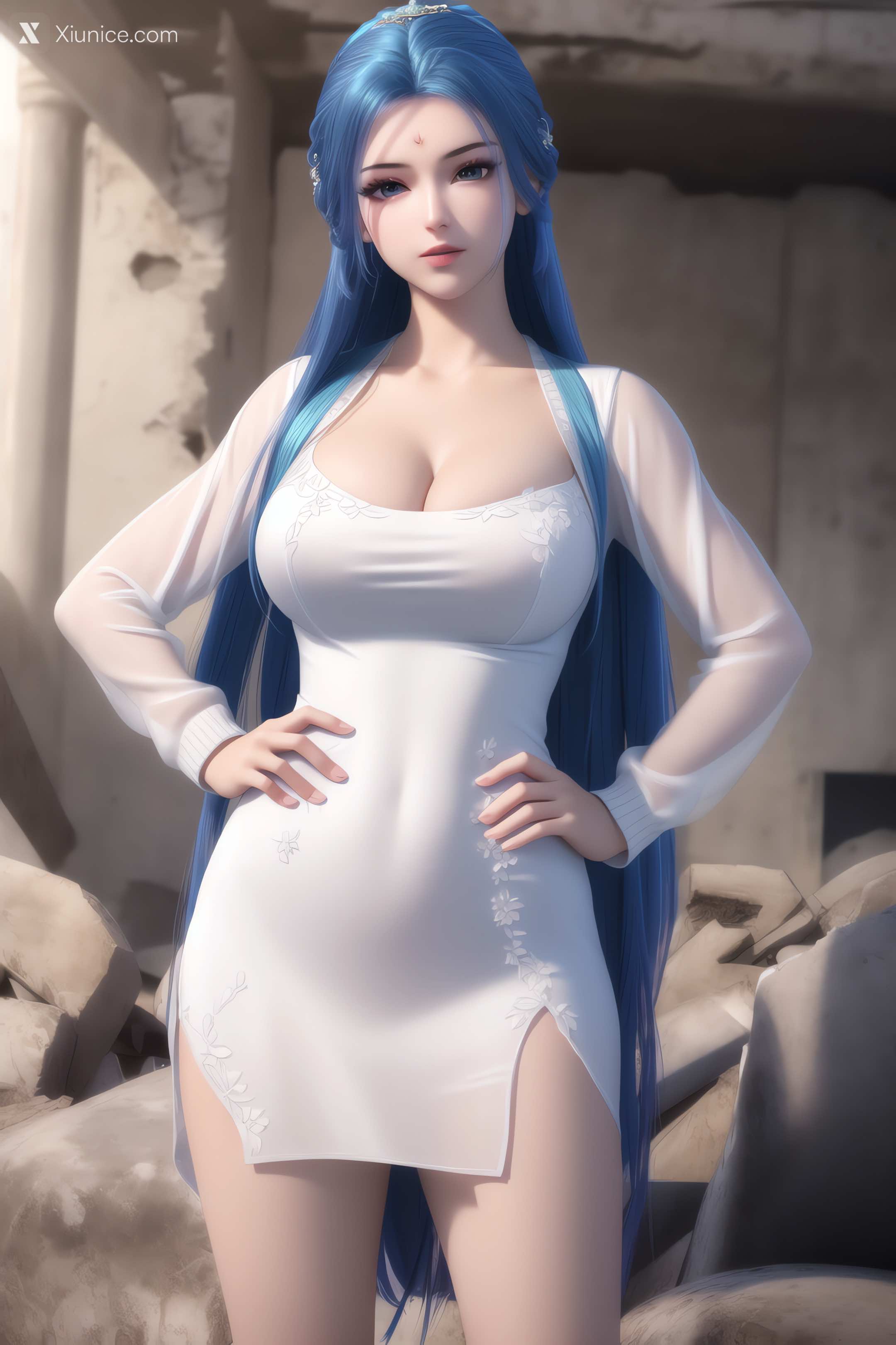 AI Girl Xiunice.com 我是大神仙 周紫雨 周紫雨2 比基尼 57