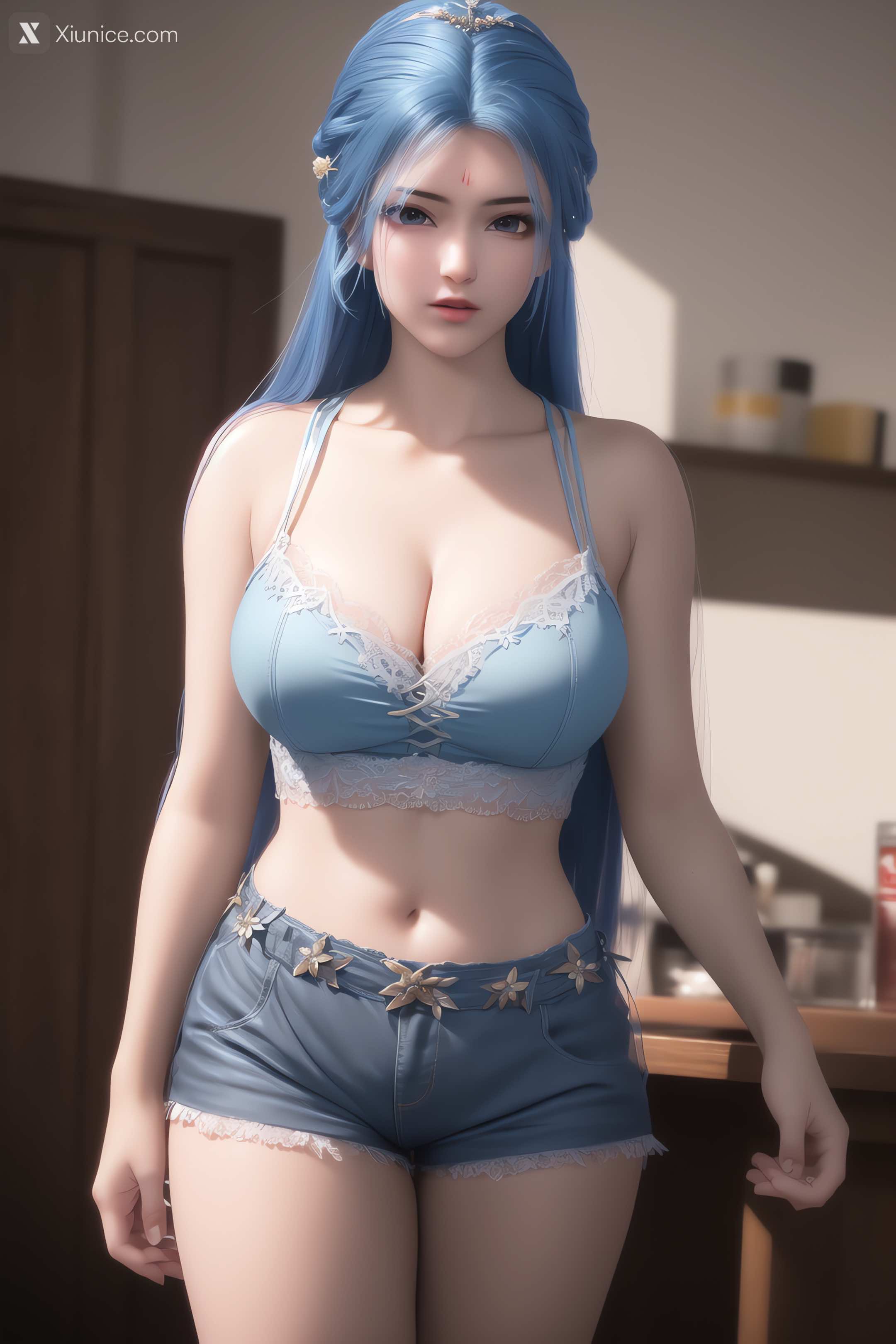 AI Girl Xiunice.com 我是大神仙 周紫雨 周紫雨2 比基尼 59