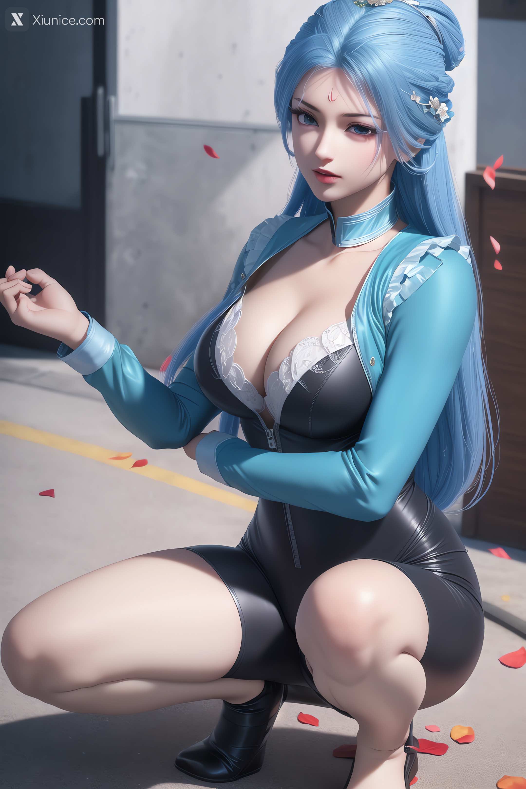 AI Girl Xiunice.com 我是大神仙 周紫雨 周紫雨2 比基尼 60