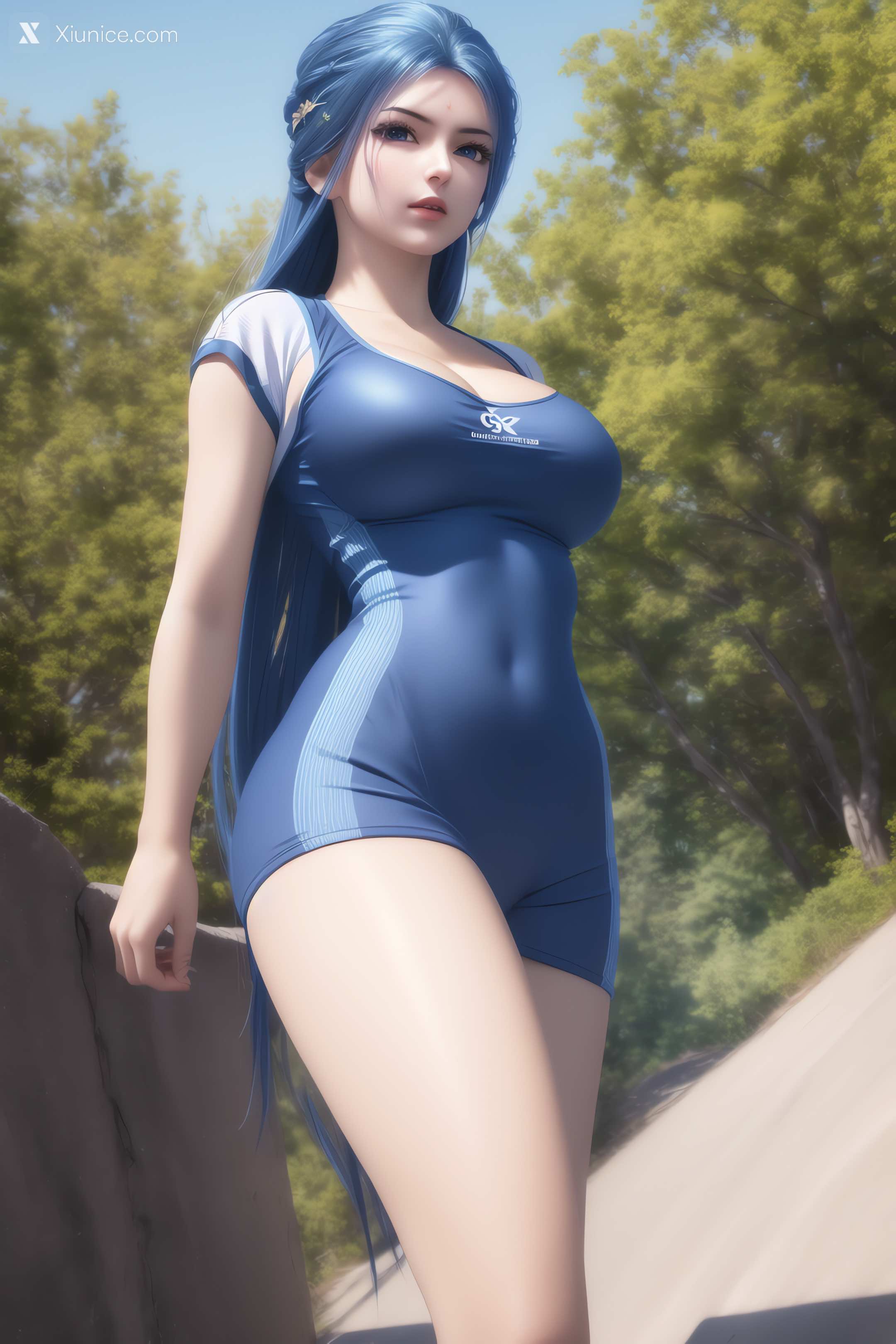 AI Girl Xiunice.com 我是大神仙 周紫雨 周紫雨2 比基尼 7