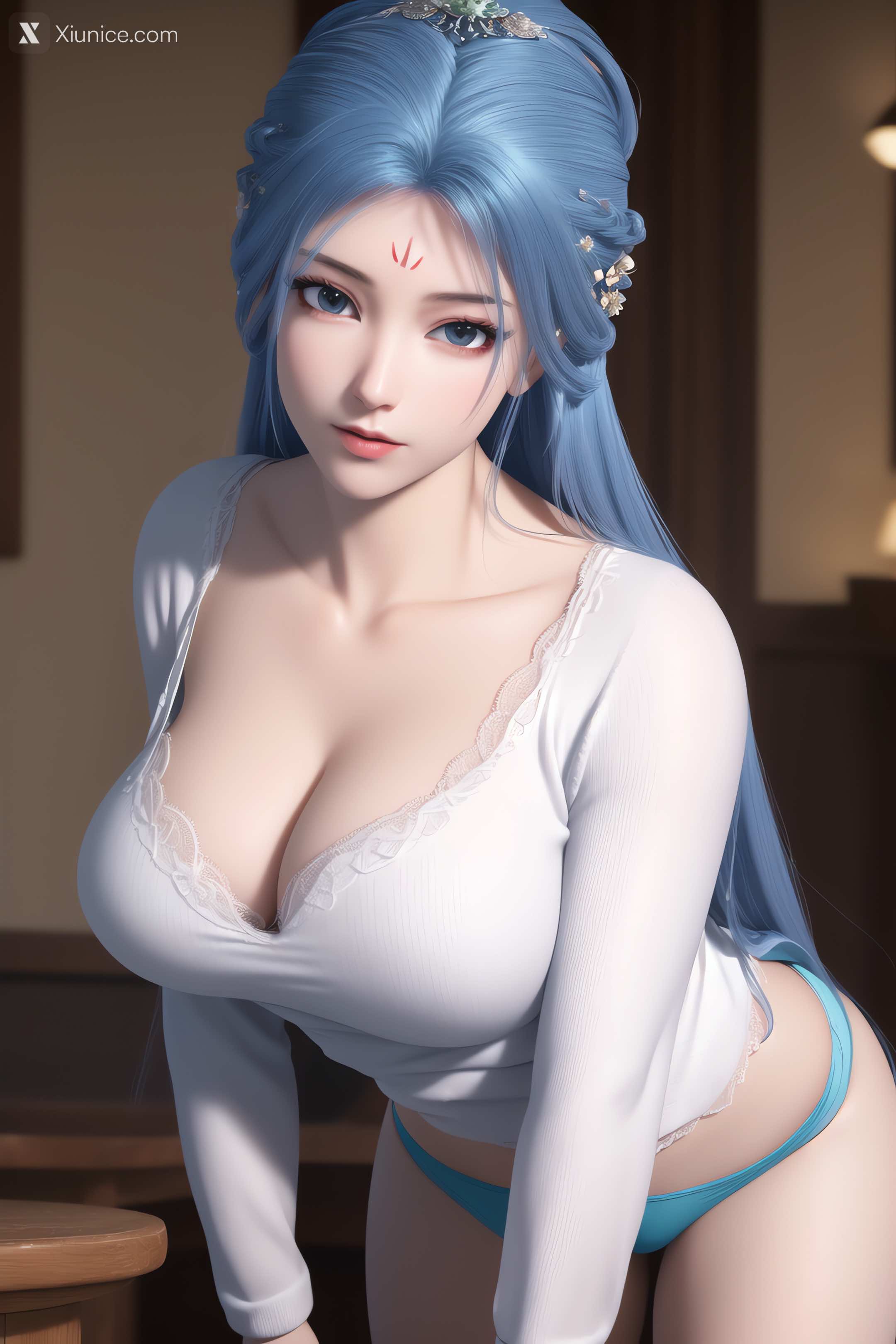 AI Girl Xiunice.com 我是大神仙 周紫雨 周紫雨2 比基尼 8