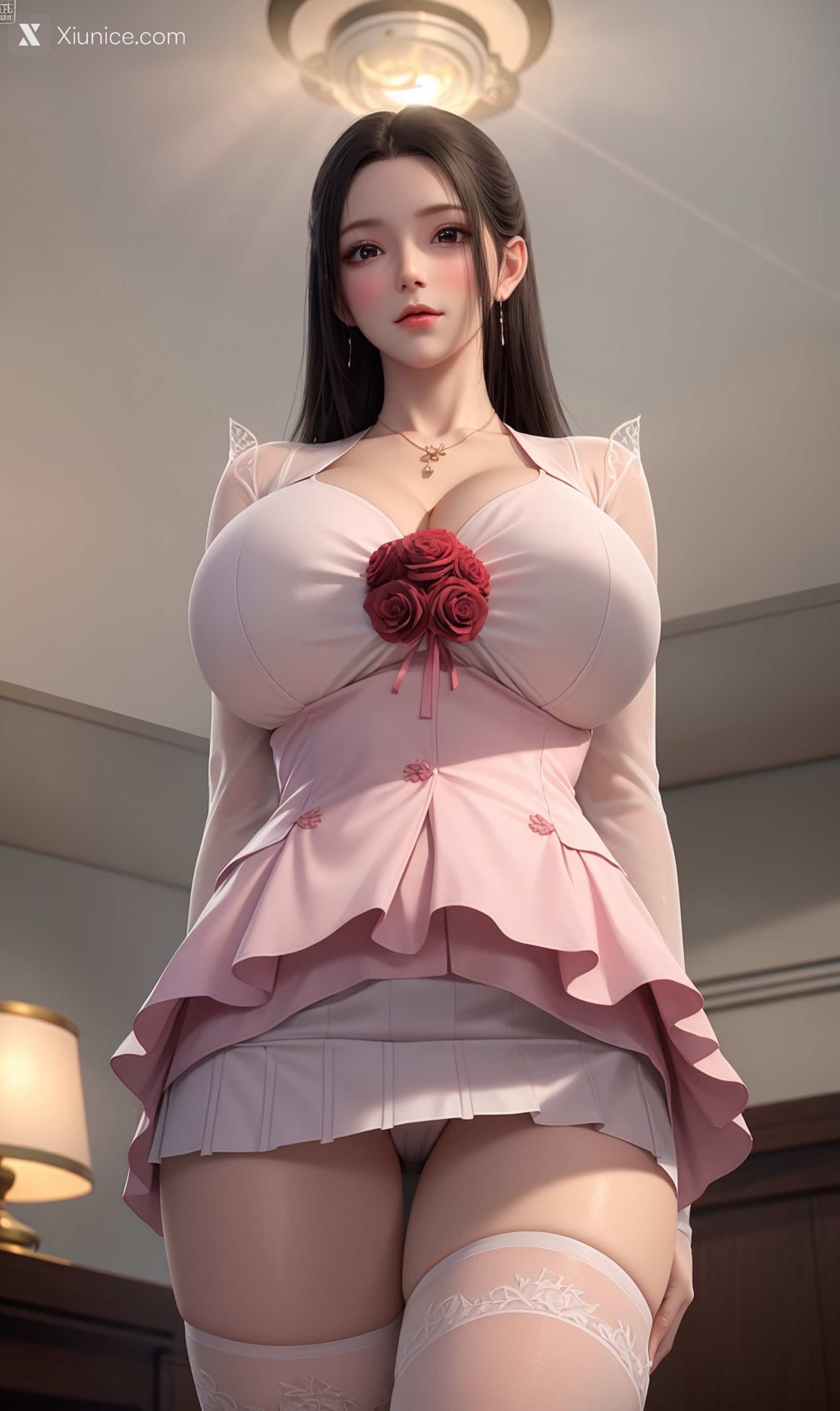 AI Girl Xiunice.com 斗破苍穹 薰儿 白丝居家 蝶翼 61