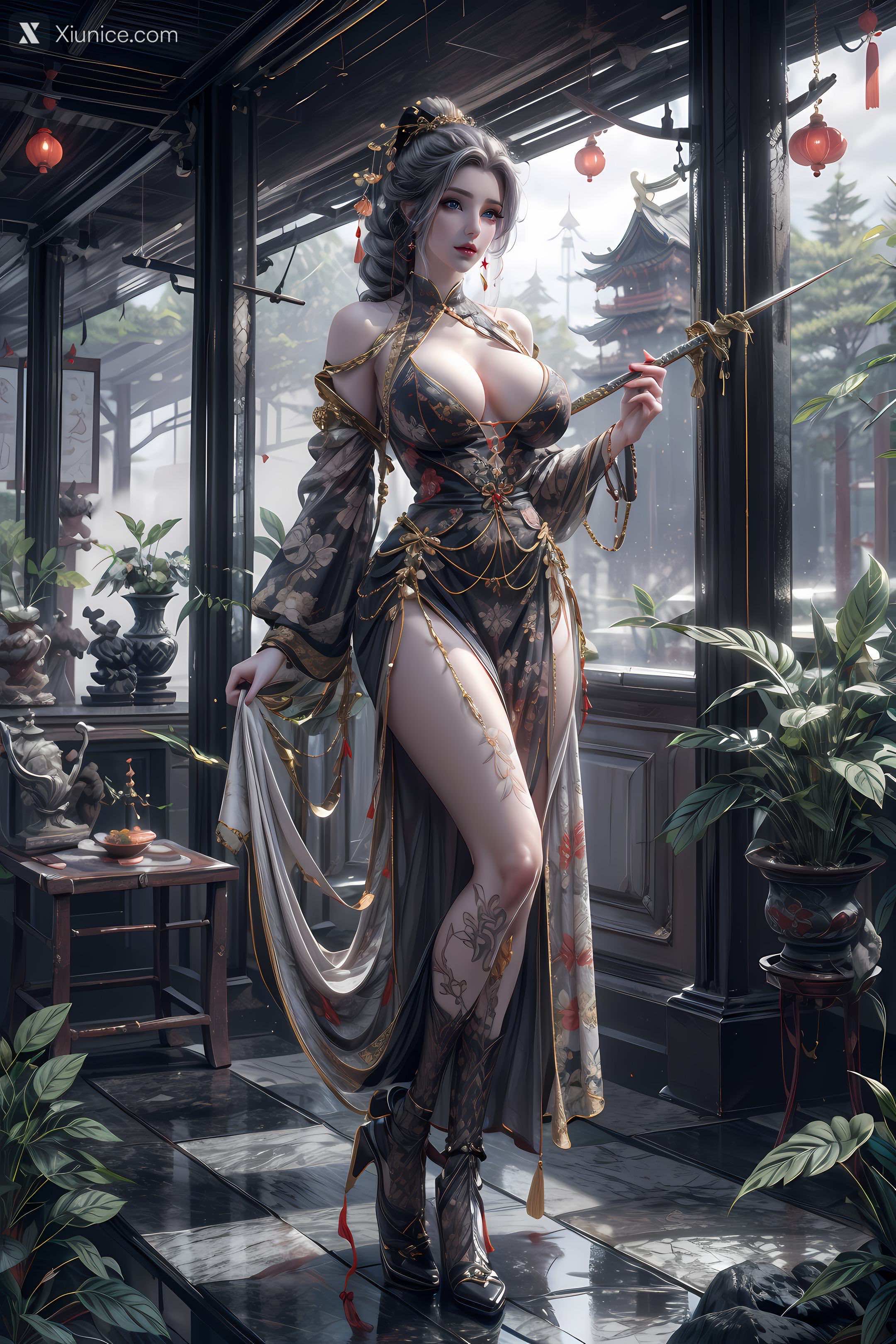 AI Girl Xiunice.com 斗破苍穹 韩月 暗香 恋雨 46
